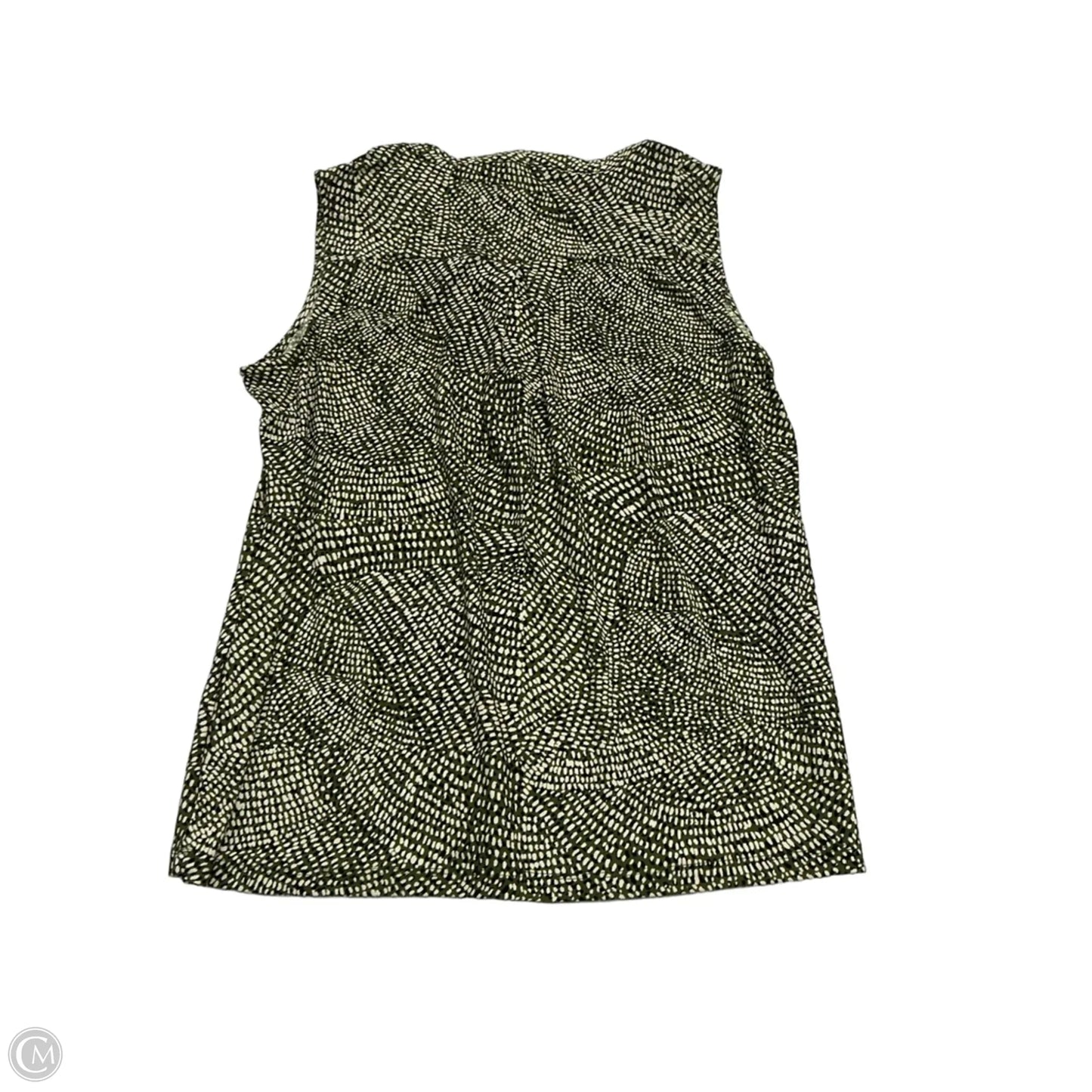 Top Sleeveless By Anne Klein In Green, Size: M