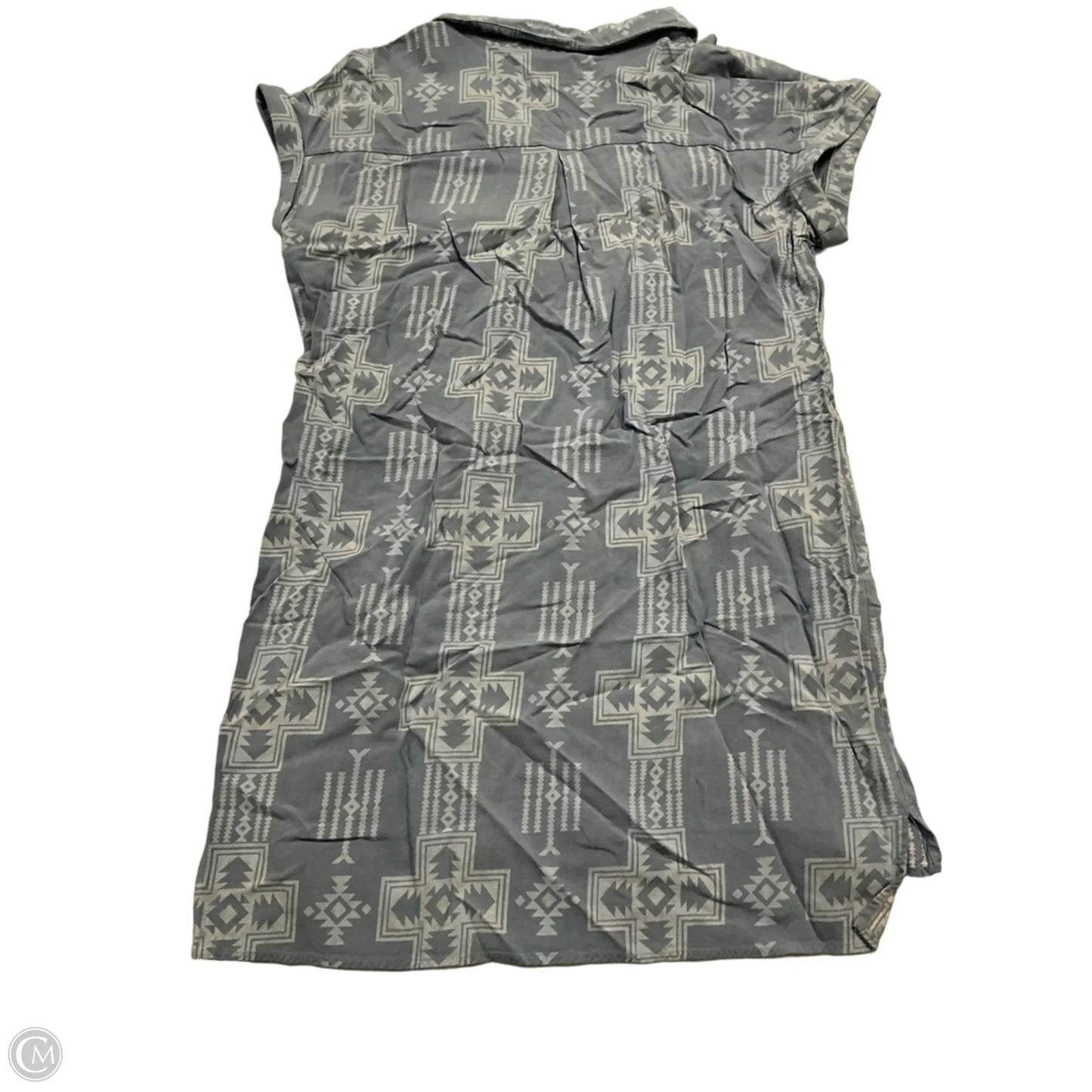Tunic Short Sleeve By Rock And Republic In Blue, Size: L