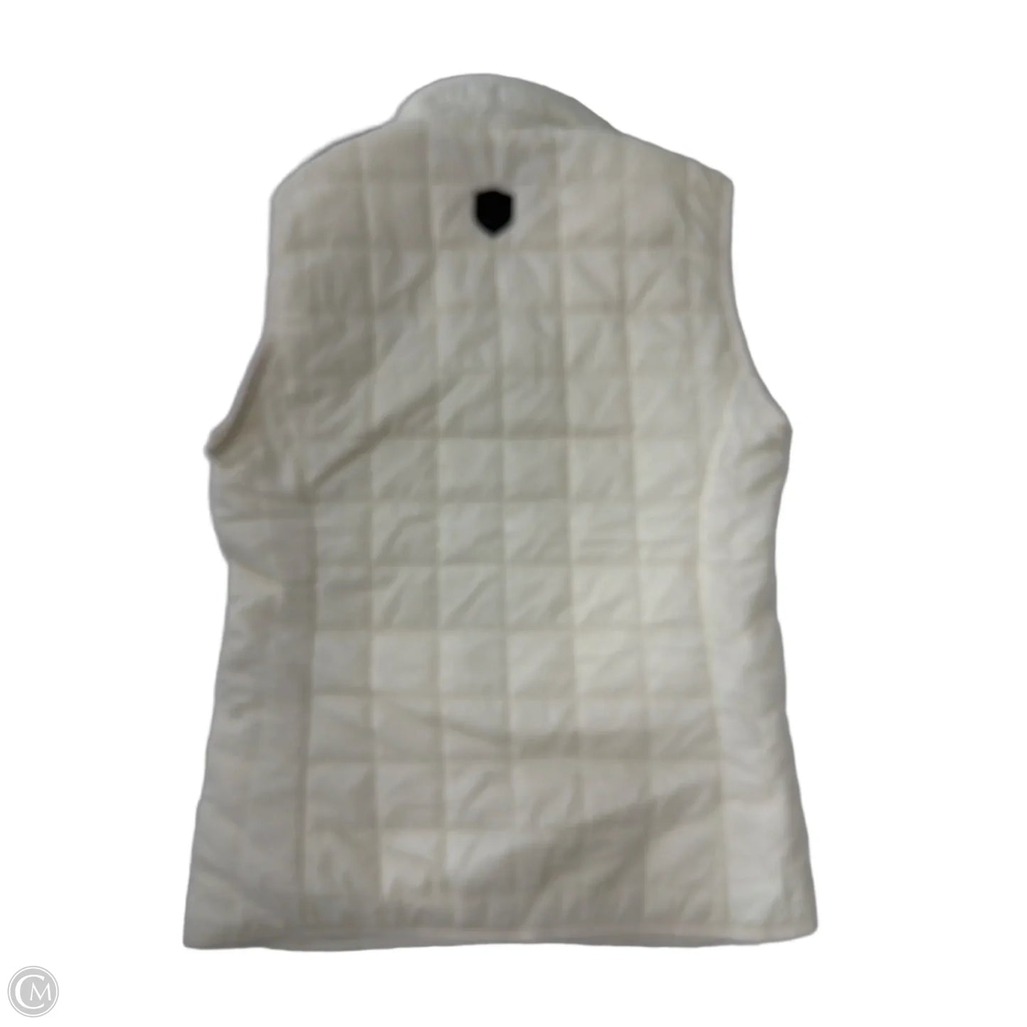 Vest Puffer & Quilted By Cutter And Buck In Cream, Size: Xs
