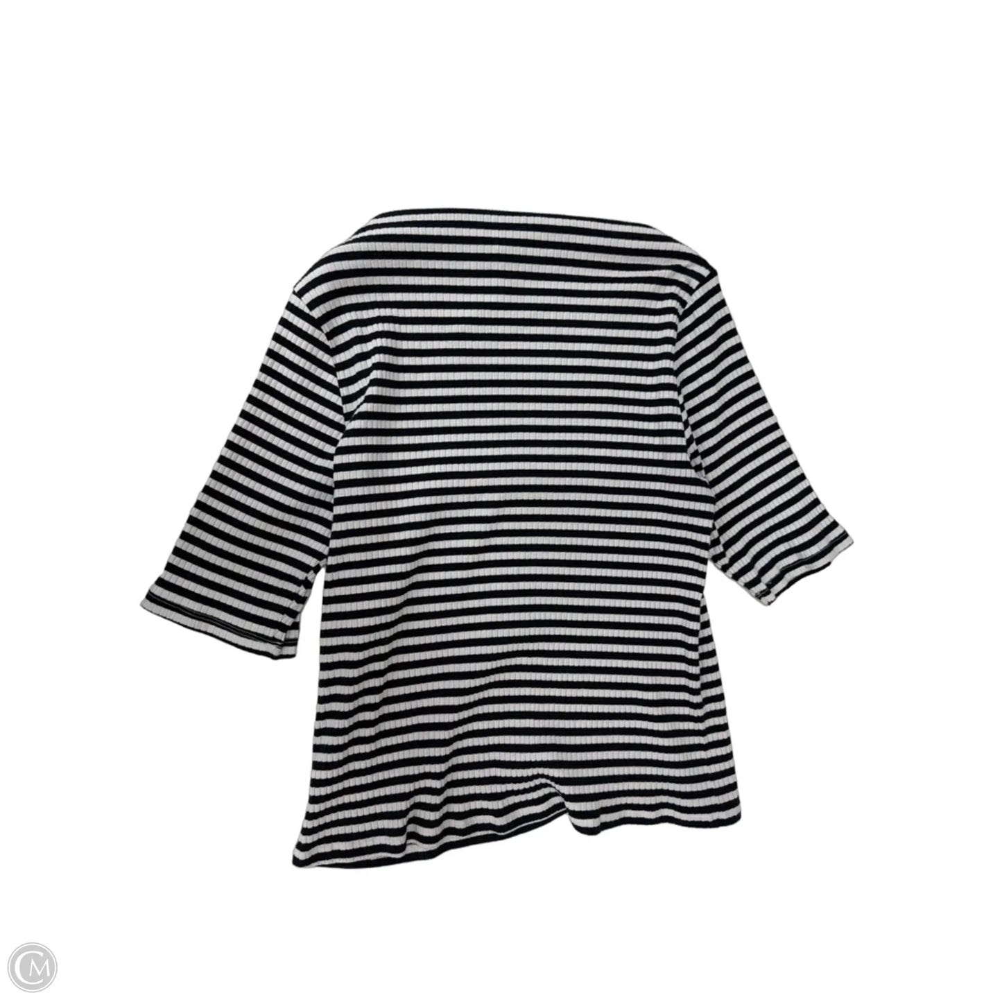 Top Short Sleeve By Old Navy In Striped Pattern, Size: Xl