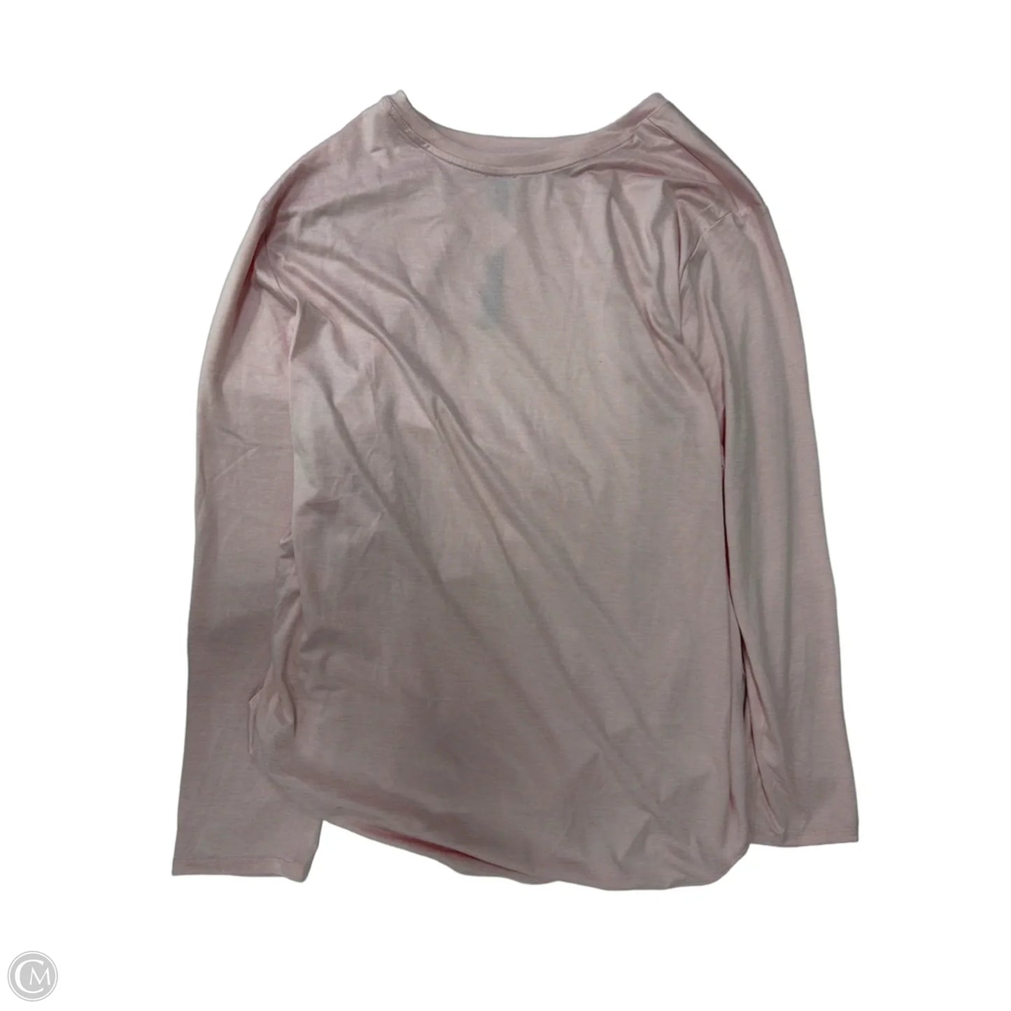 Athletic Top Long Sleeve Crewneck By Skechers In Pink, Size: 2x