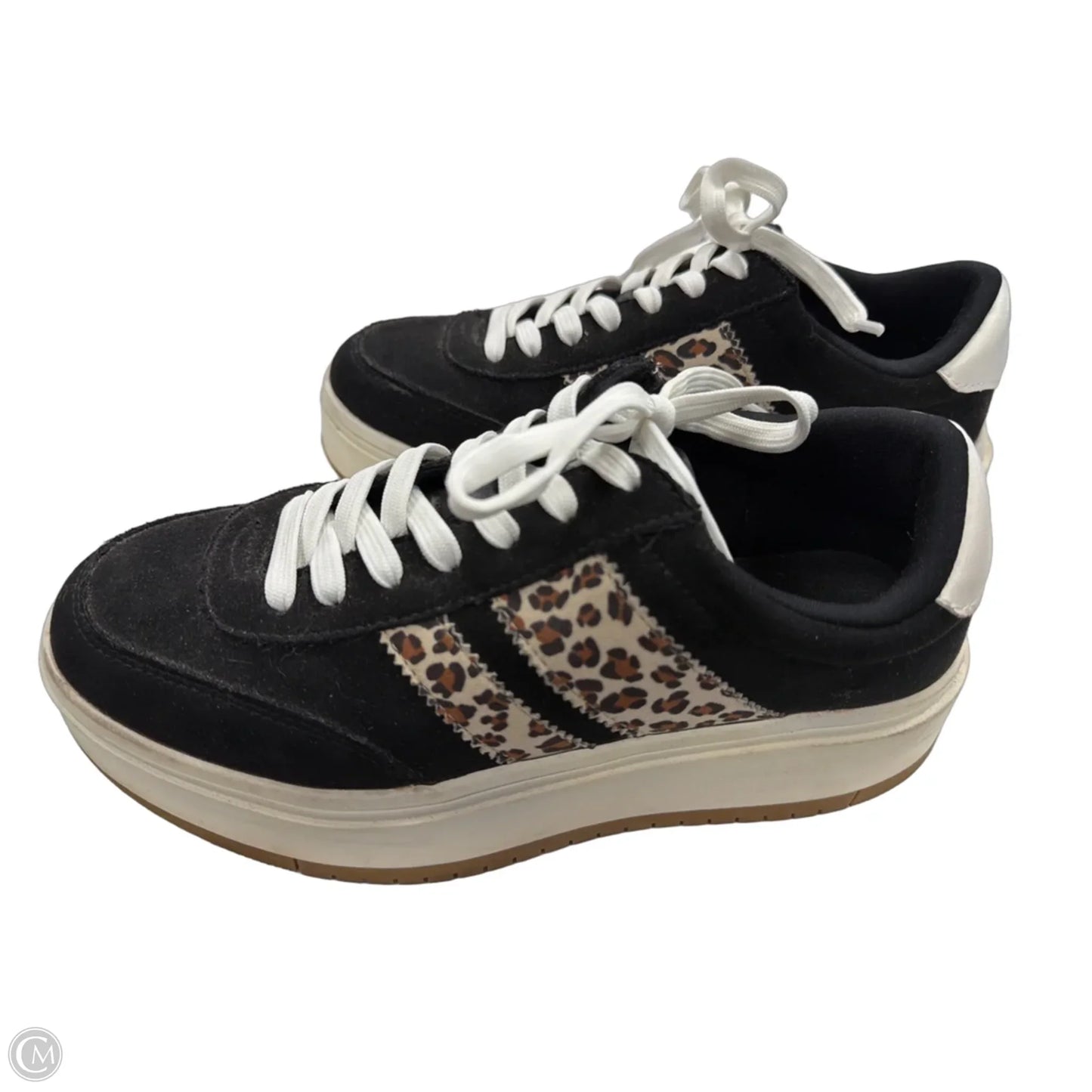 Shoes Sneakers By Madden Girl In Black, Size: 8