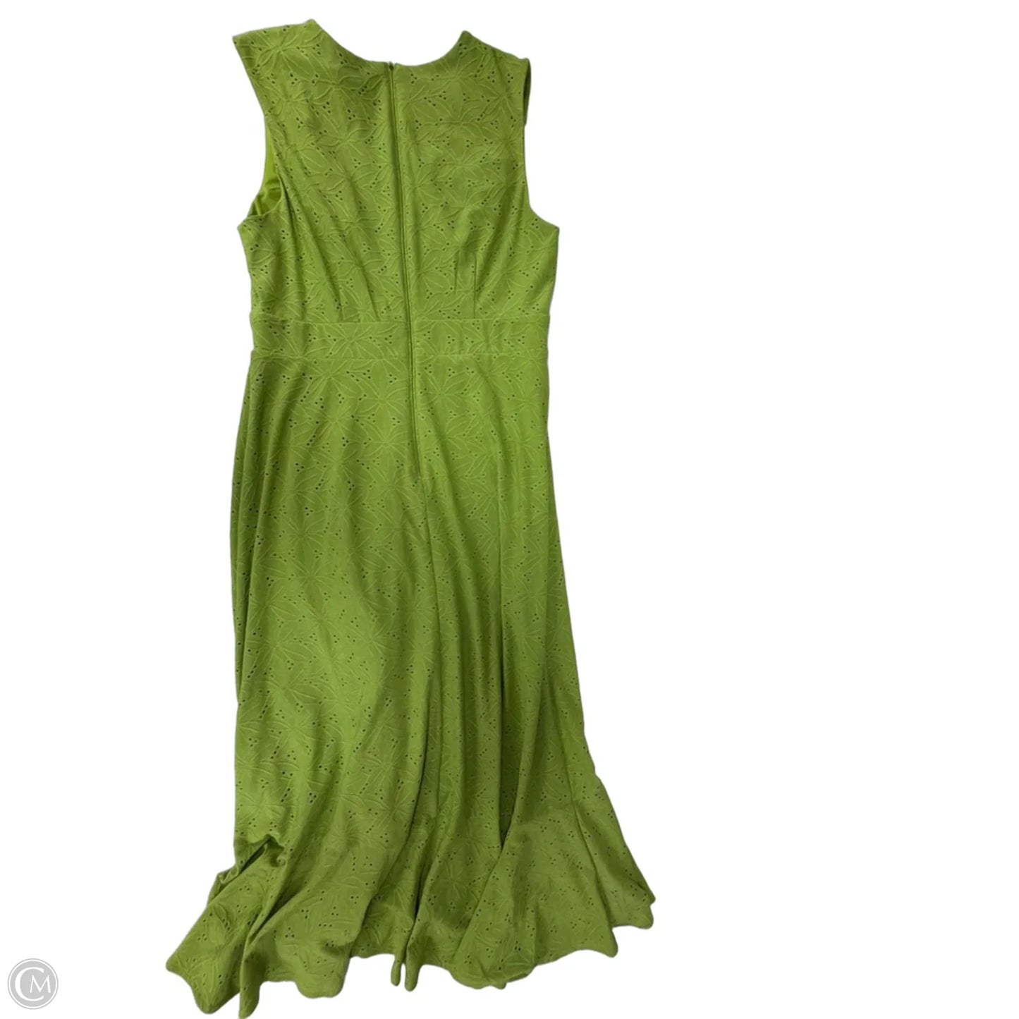 Dress Casual Midi By Maggy London In Green, Size: M