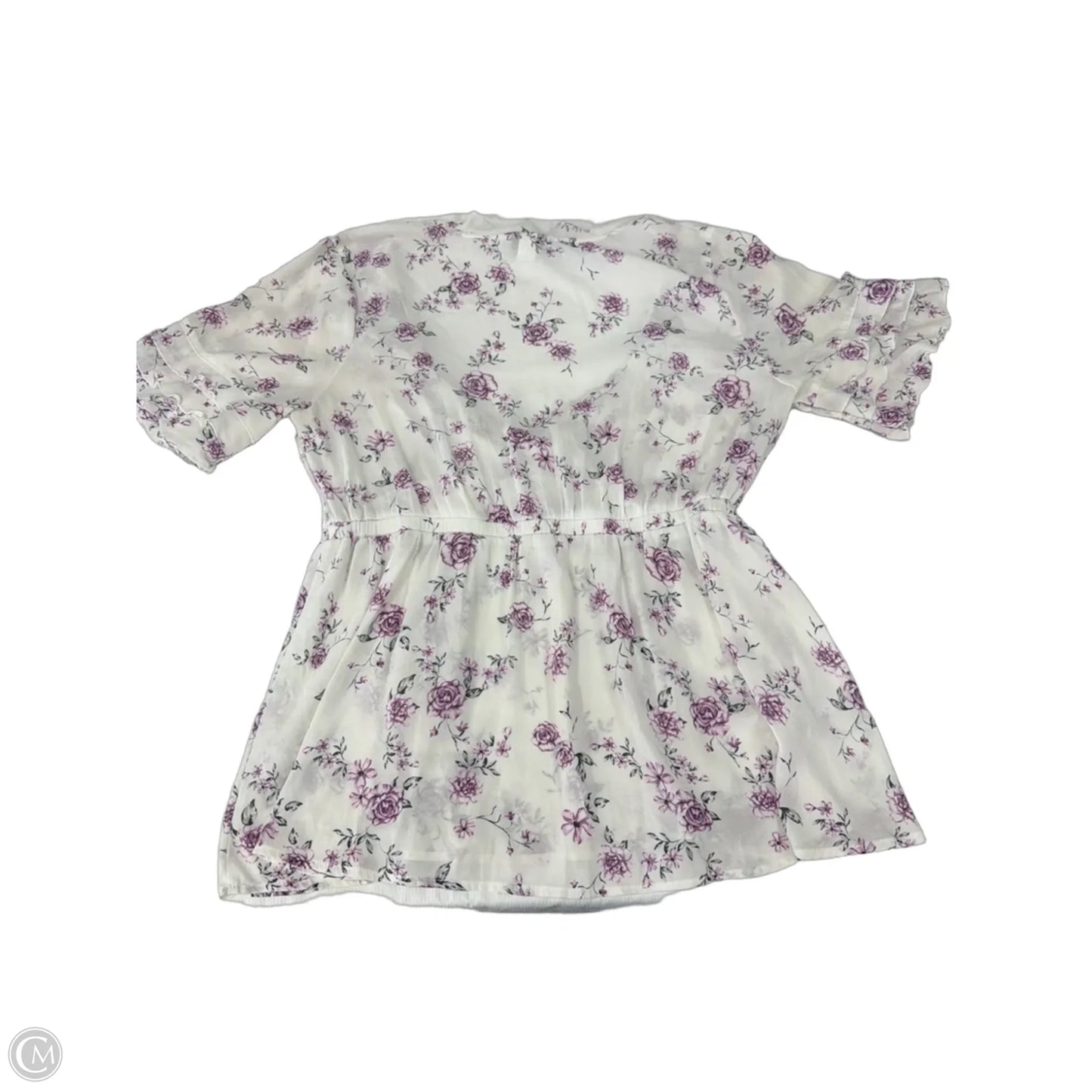 Top Short Sleeve By Torrid In Floral Print, Size: 1x