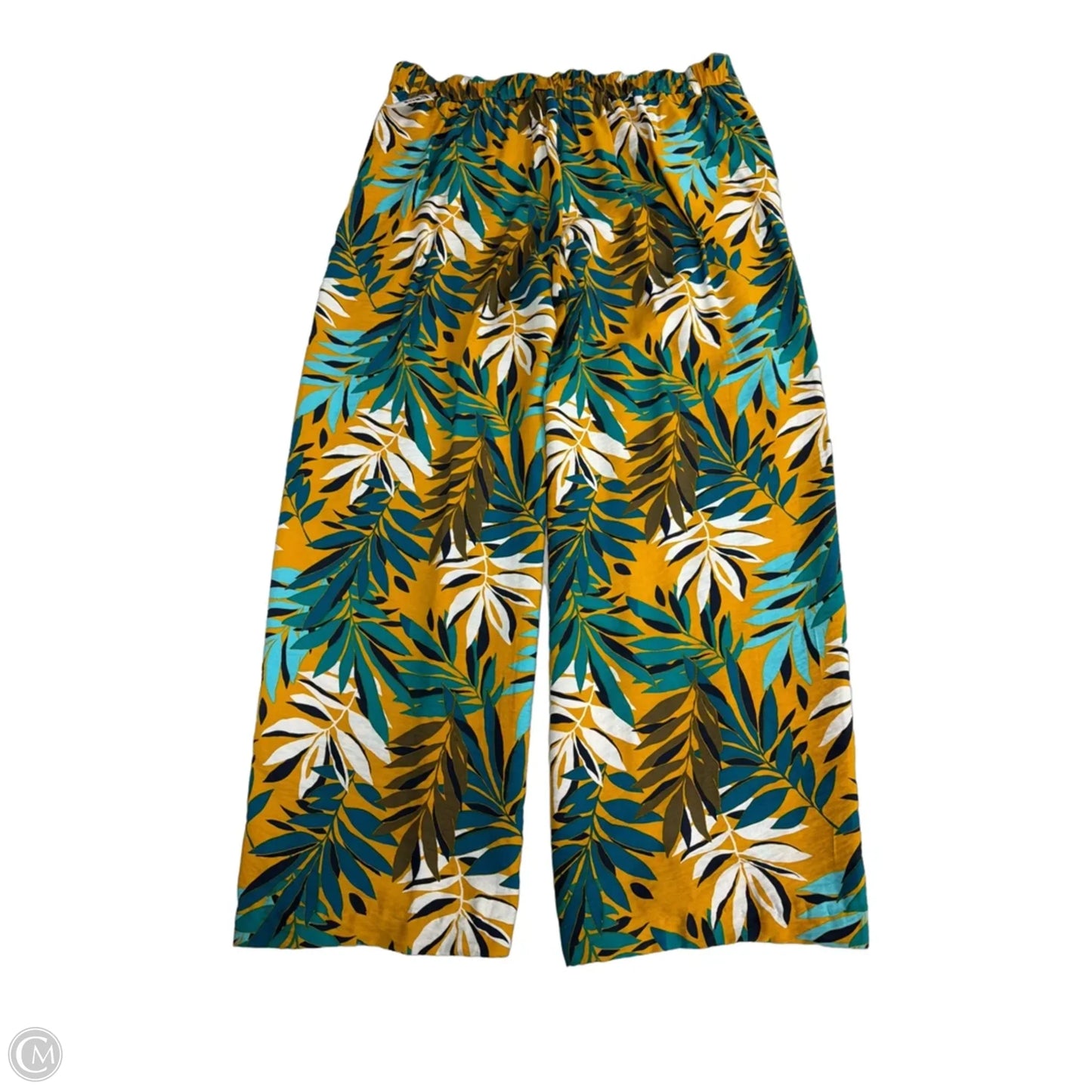 Pants Set 2pc By Liz Claiborne In Tropical Print, Size: Xl
