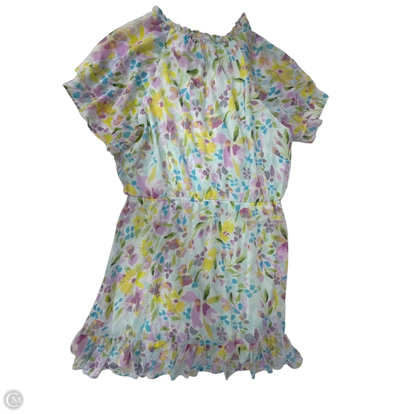 Dress Casual Short By Lc Lauren Conrad In Floral Print, Size: 1x