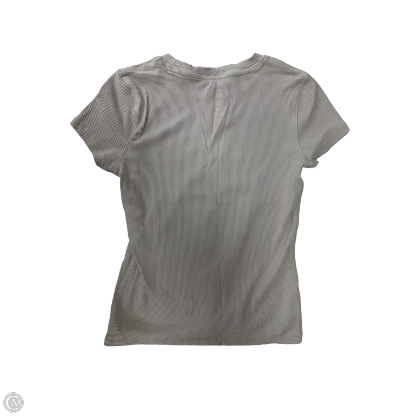 Top Short Sleeve By Tahari In Beige, Size: S