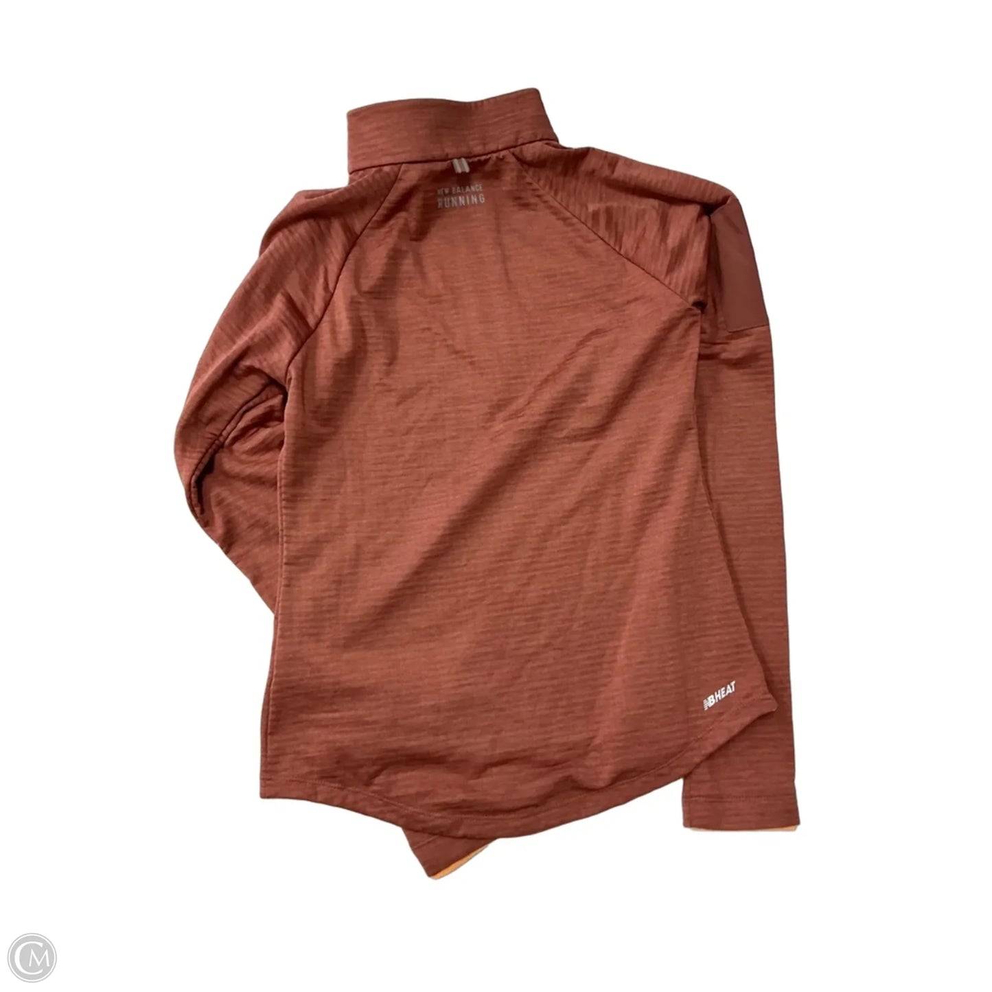 Athletic Top Long Sleeve Collar By New Balance In Pink, Size: Xs