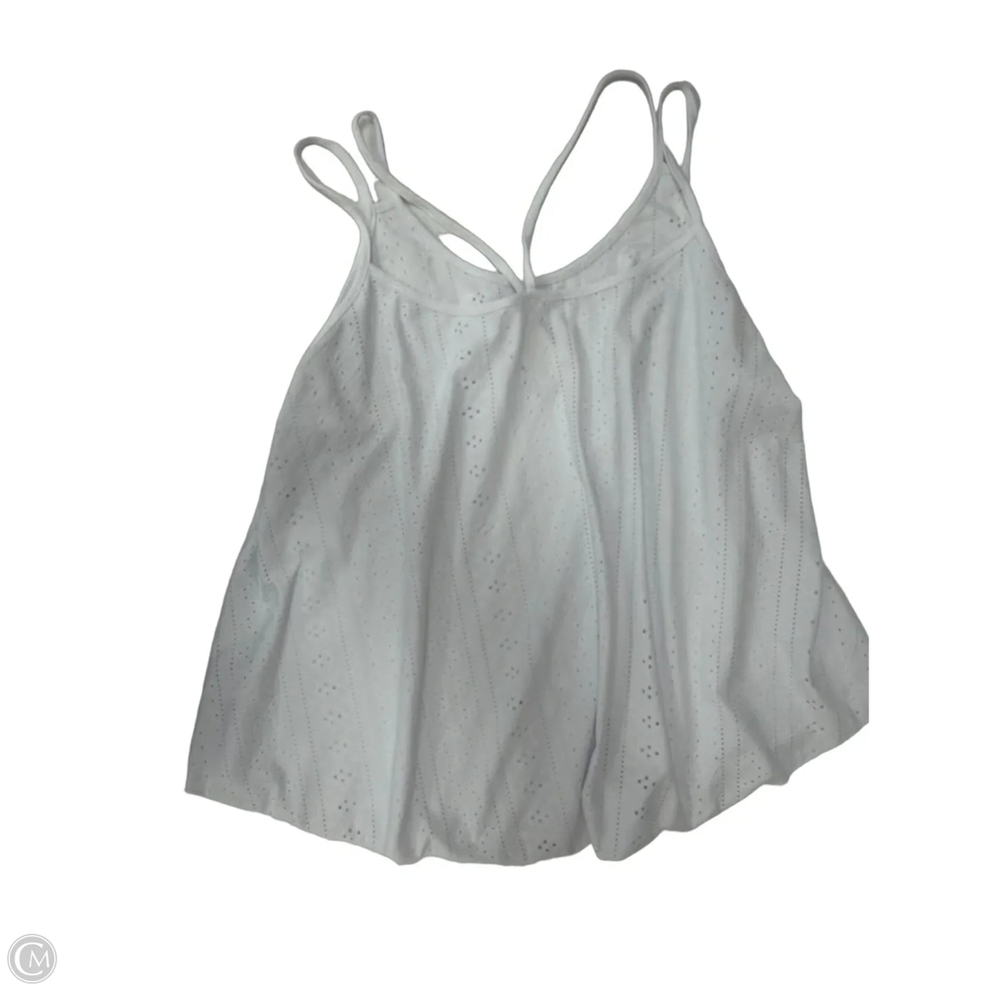 Tank Top By Cmf In White, Size: 2x