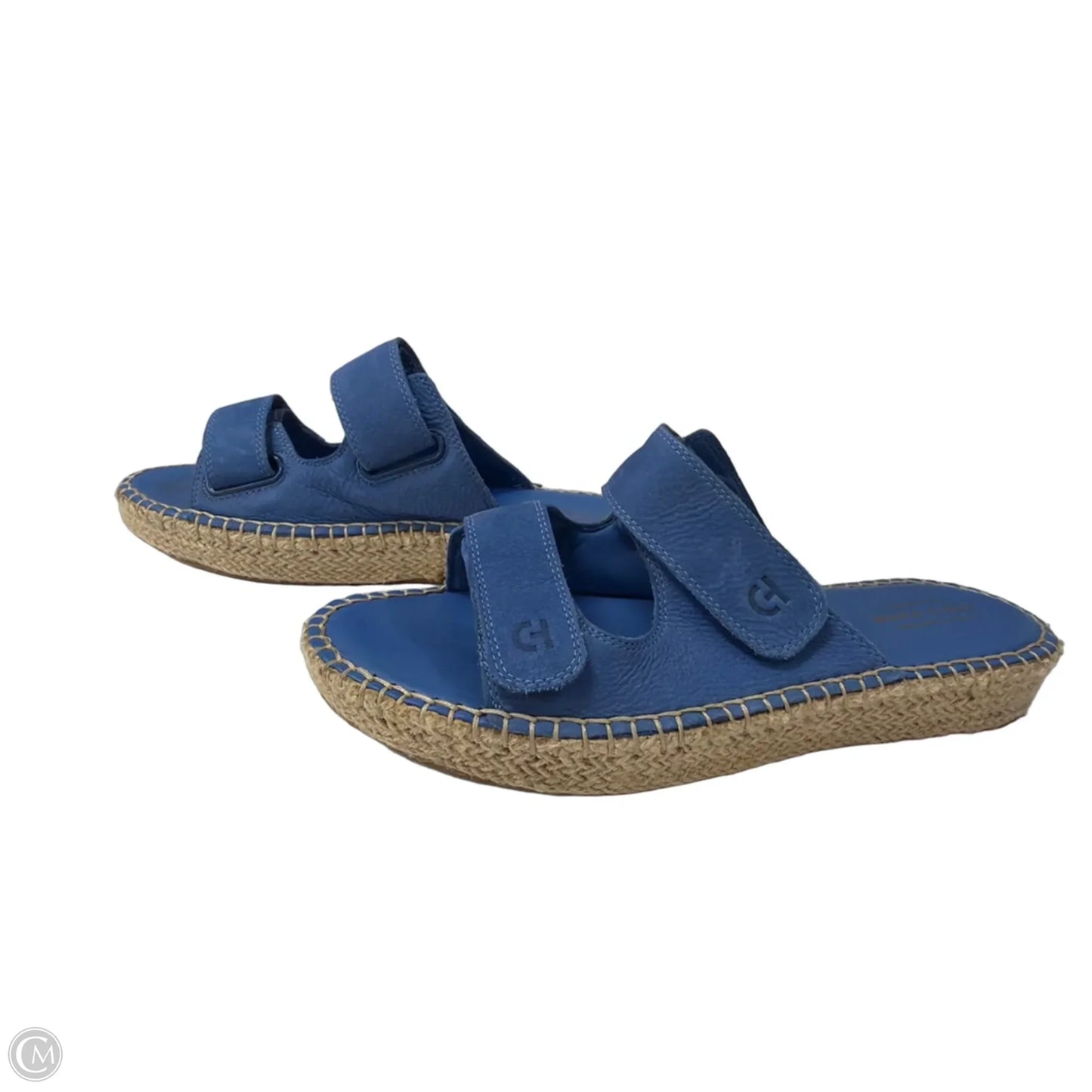 Sandals Flats By Cole-haan In Blue, Size: 8.5