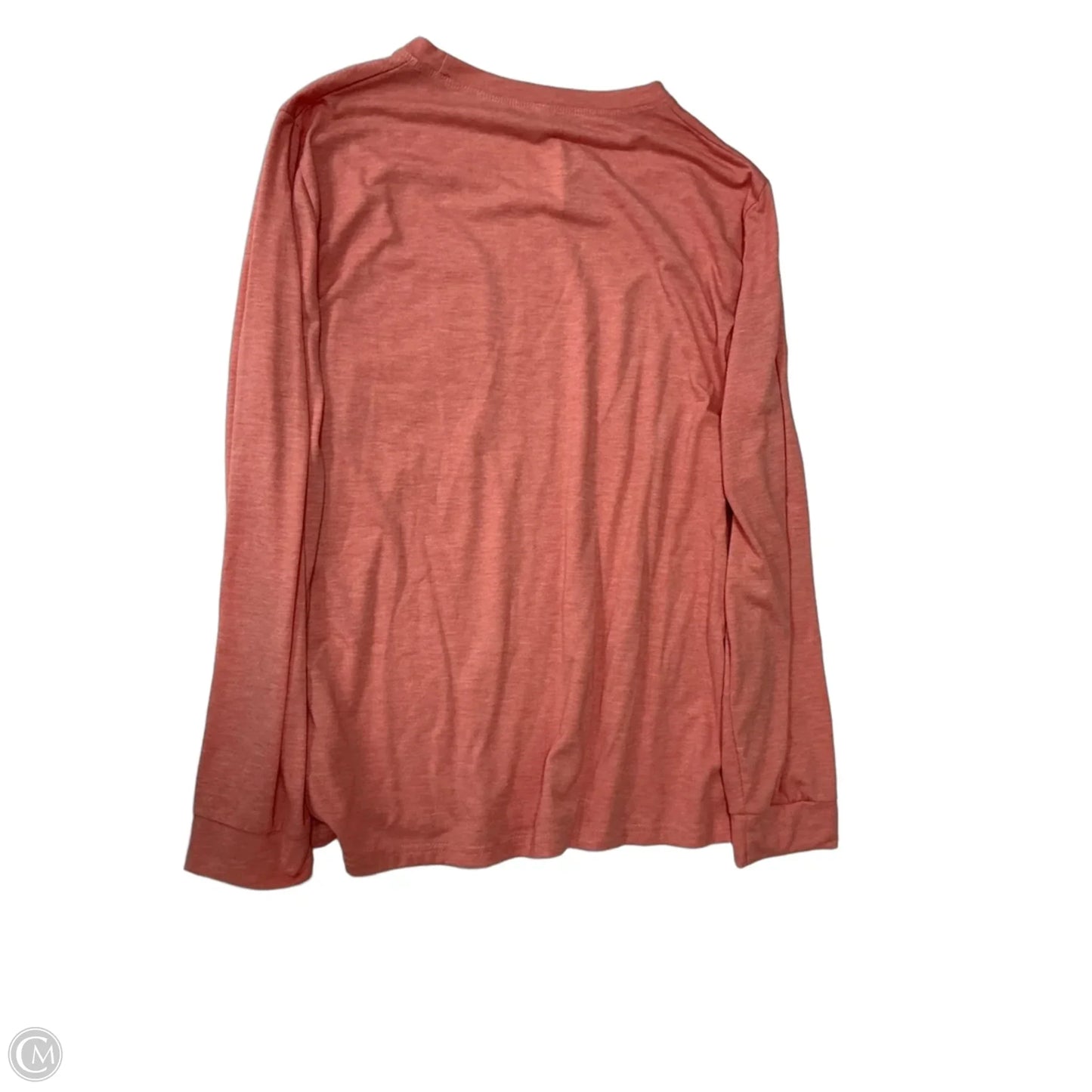 Top Long Sleeve By Clothes Mentor In Peach, Size: Xl
