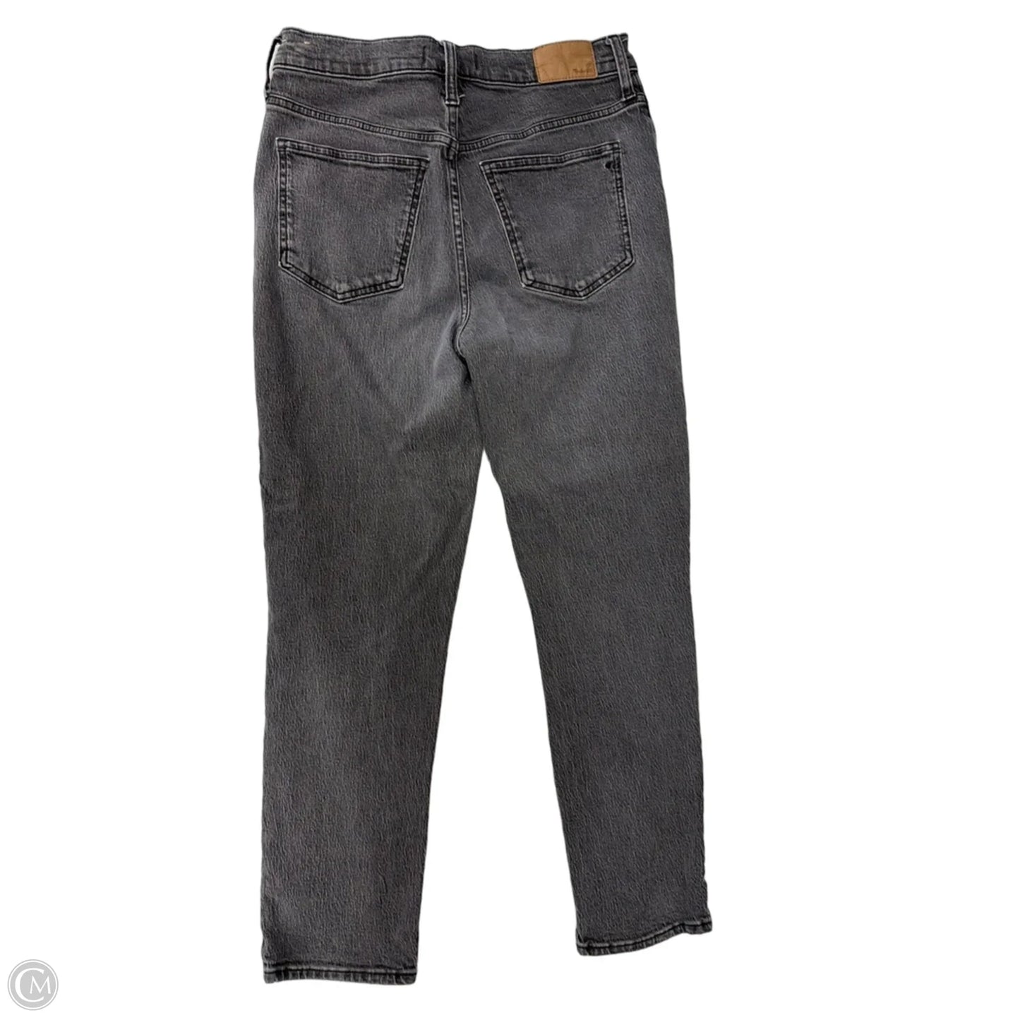 Jeans Straight By Madewell In Grey Denim, Size: 6