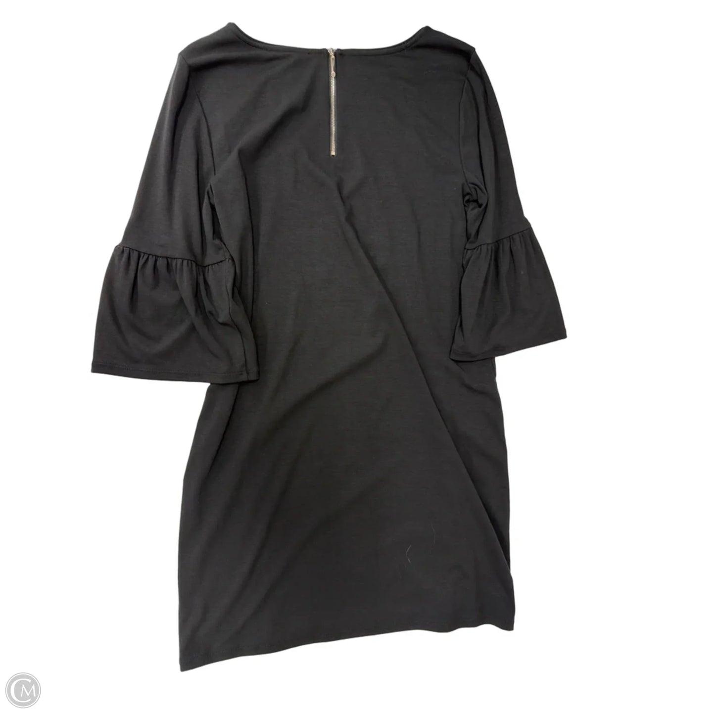 Dress Casual Midi By White House Black Market In Black, Size: L