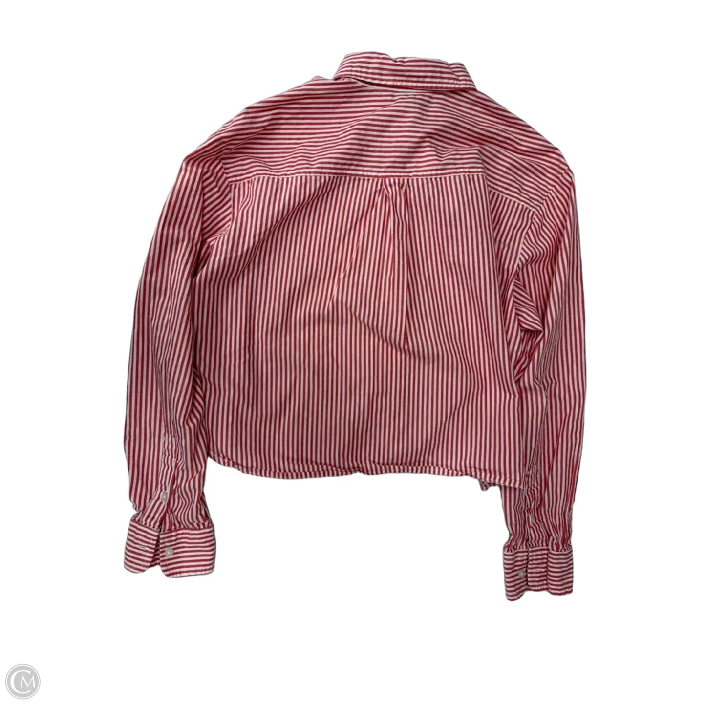 Top Long Sleeve By Old Navy In Striped Pattern, Size: M