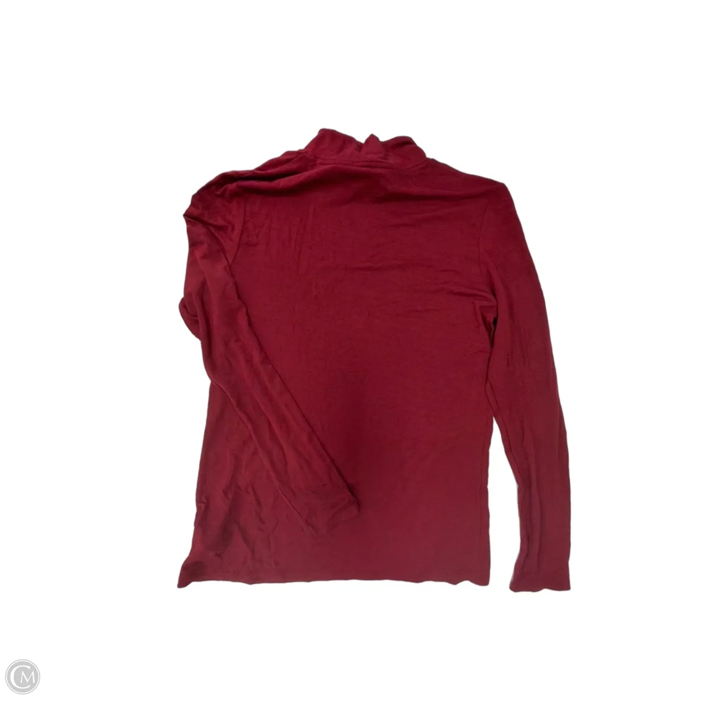 Top Long Sleeve By Tahari In Red, Size: L