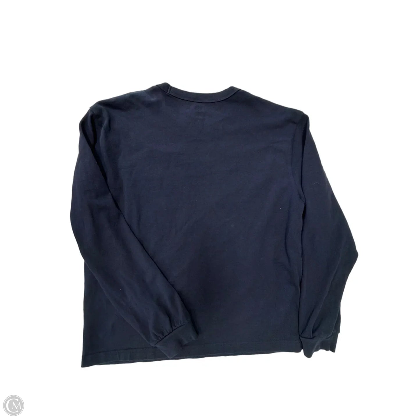 Top Long Sleeve By Gap In Navy, Size: M