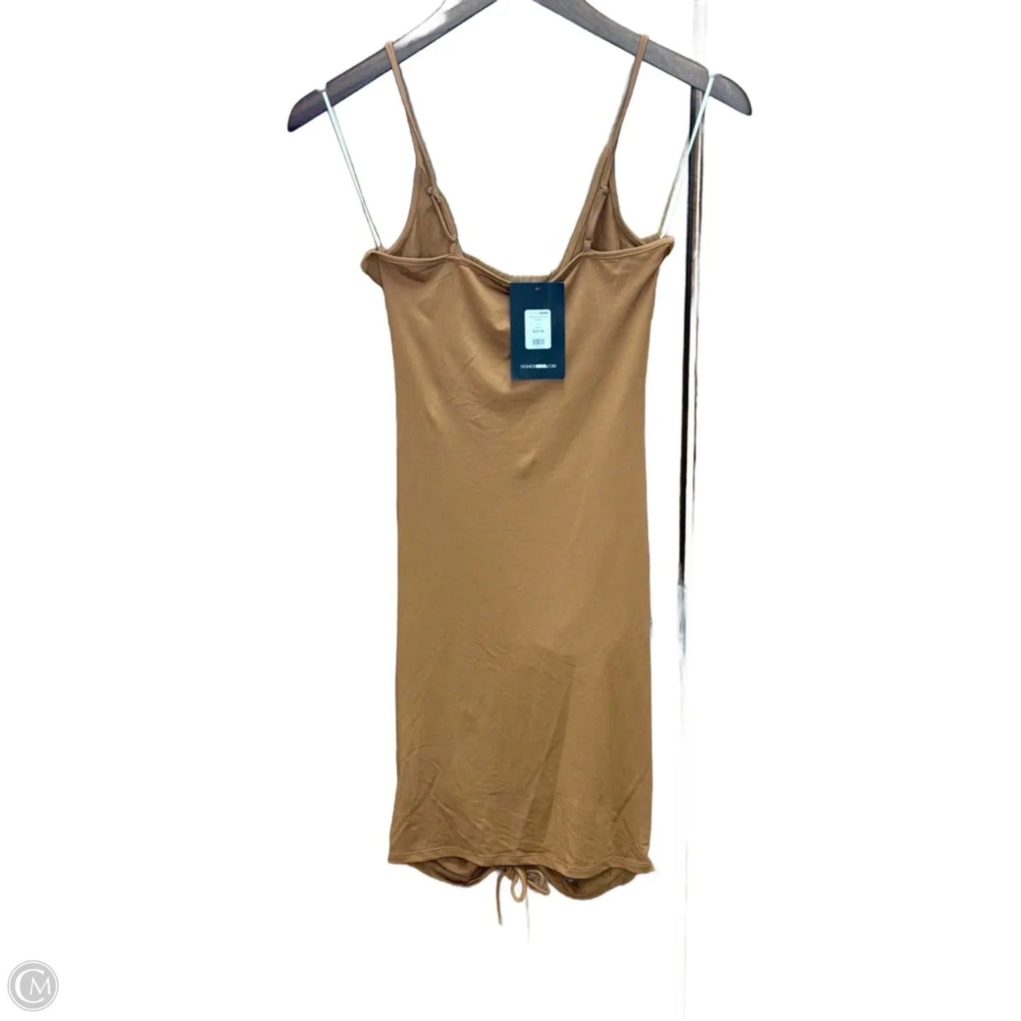 Dress Casual Short By Fashion Nova In Brown, Size: Xs