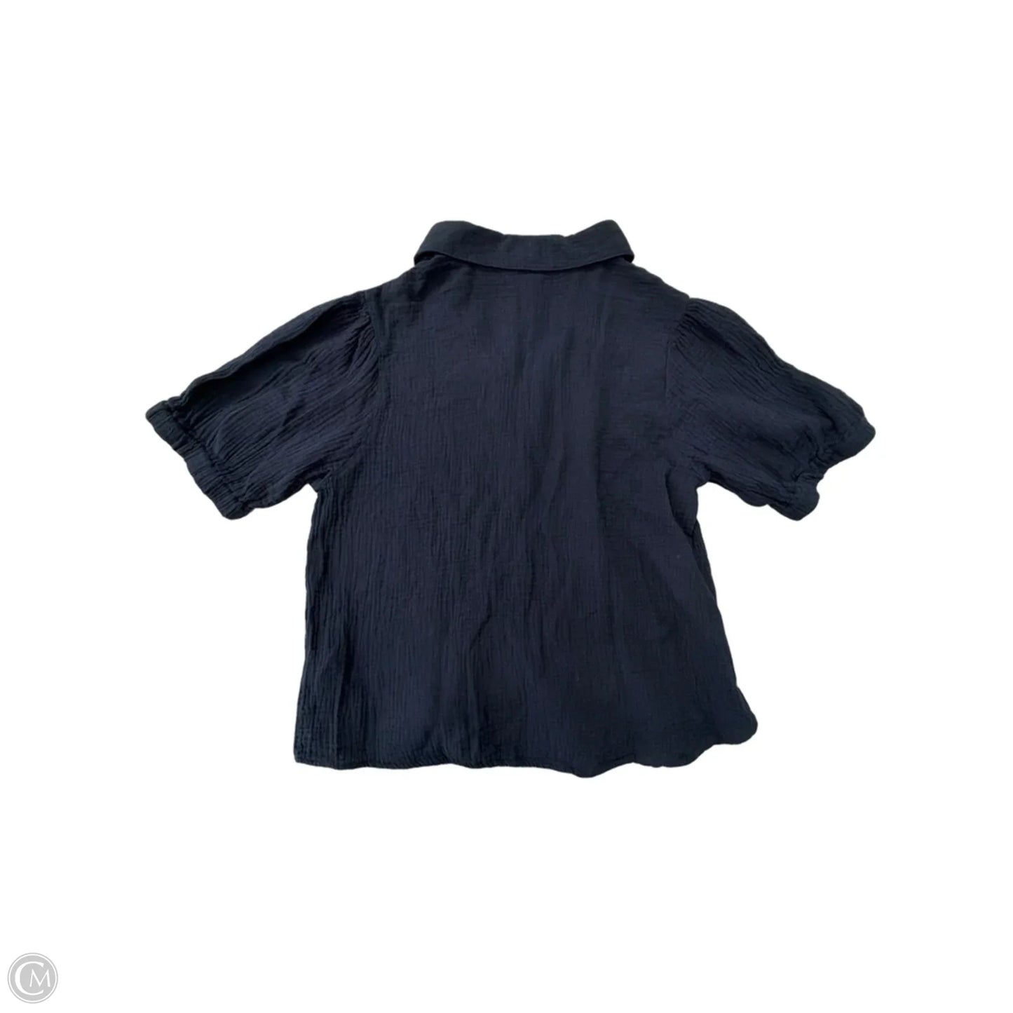 Top Short Sleeve By Falls Creek In Blue, Size: S
