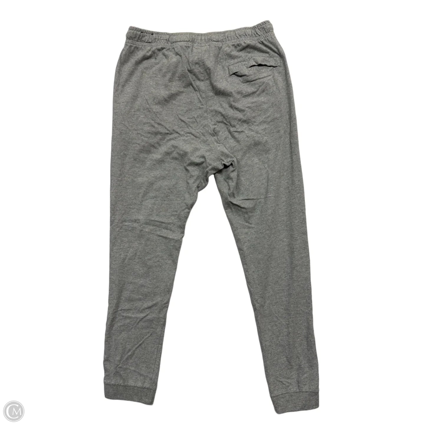 Athletic Pants By Nike Apparel In Grey, Size: M
