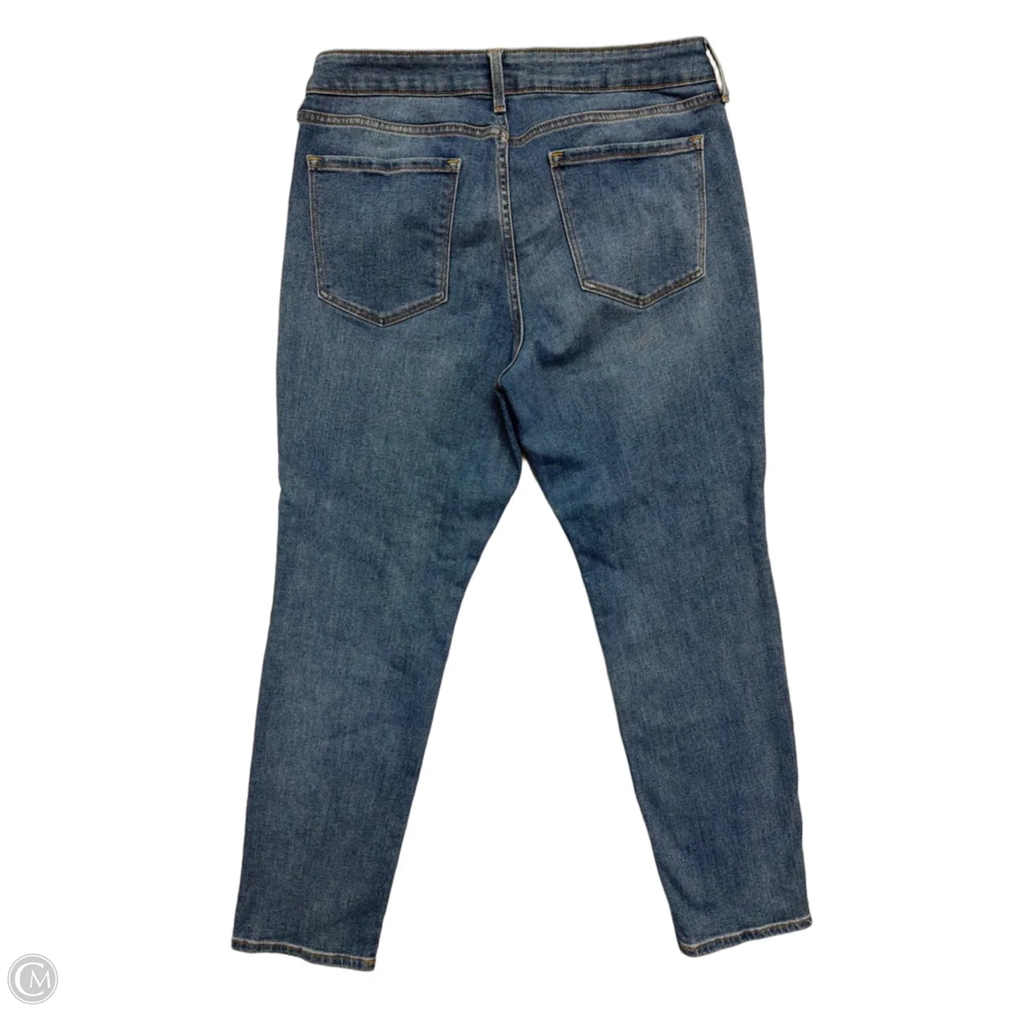 Jeans Straight By Old Navy In Blue Denim, Size: 12
