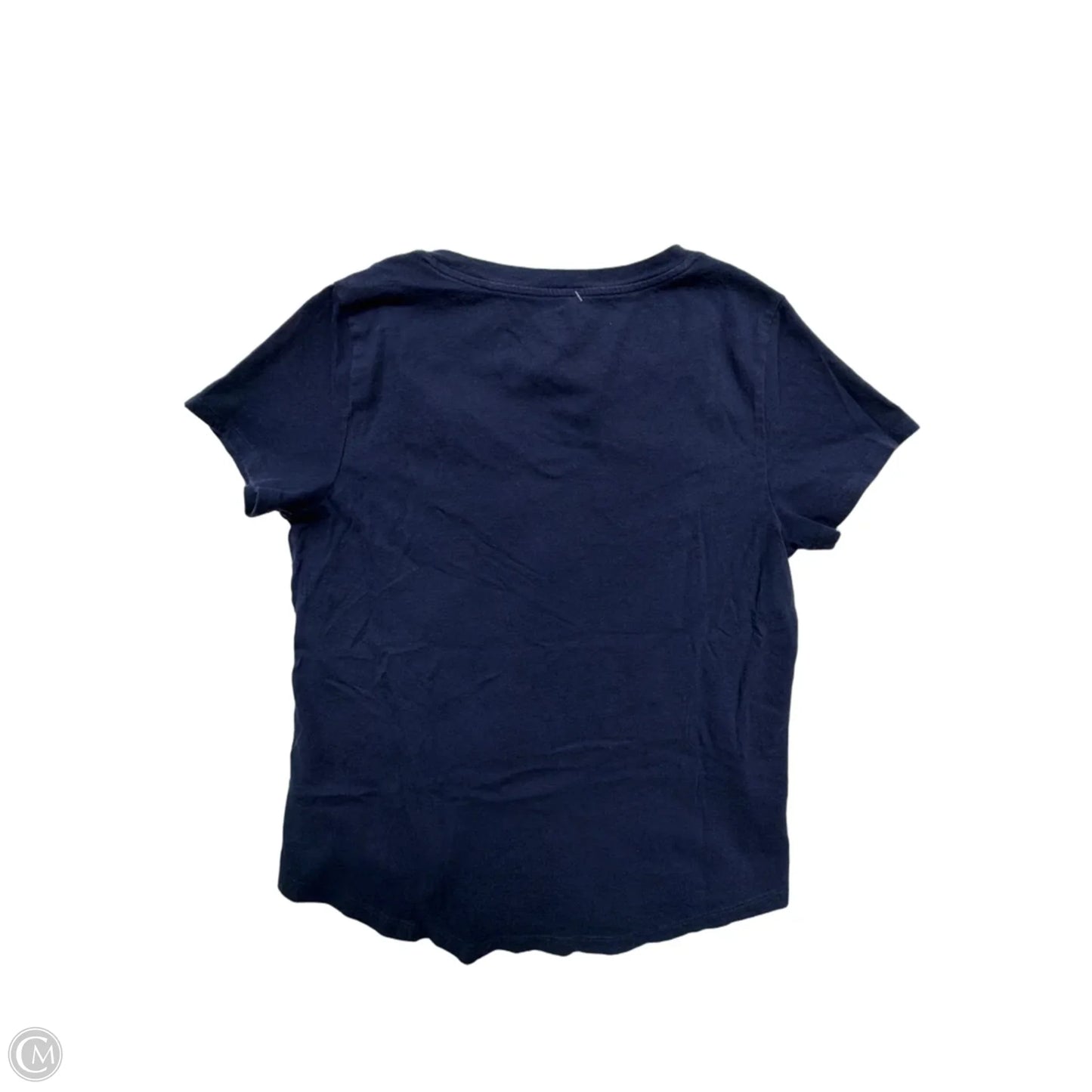 Top Short Sleeve Basic By Old Navy In Blue, Size: S