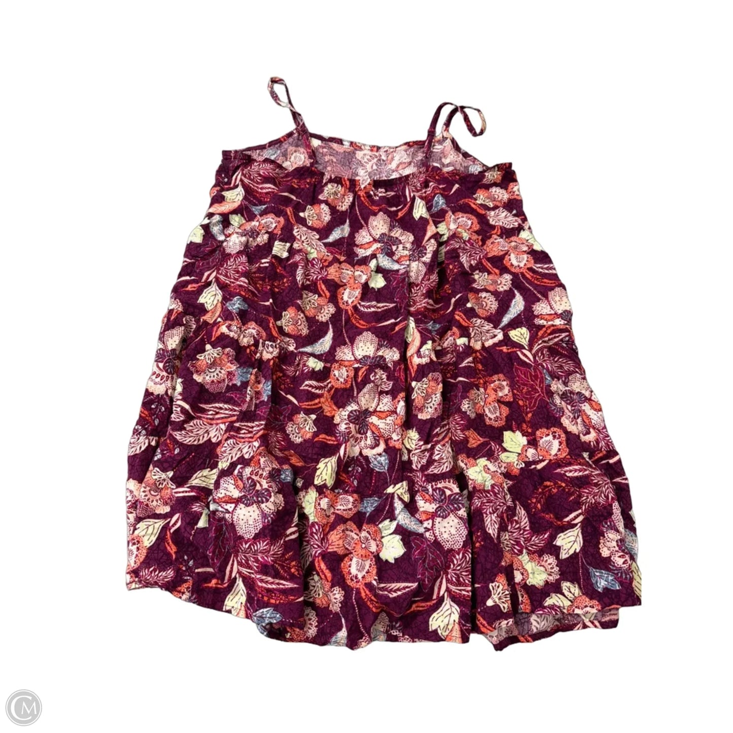 Dress Casual Midi By Old Navy In Floral Print, Size: L