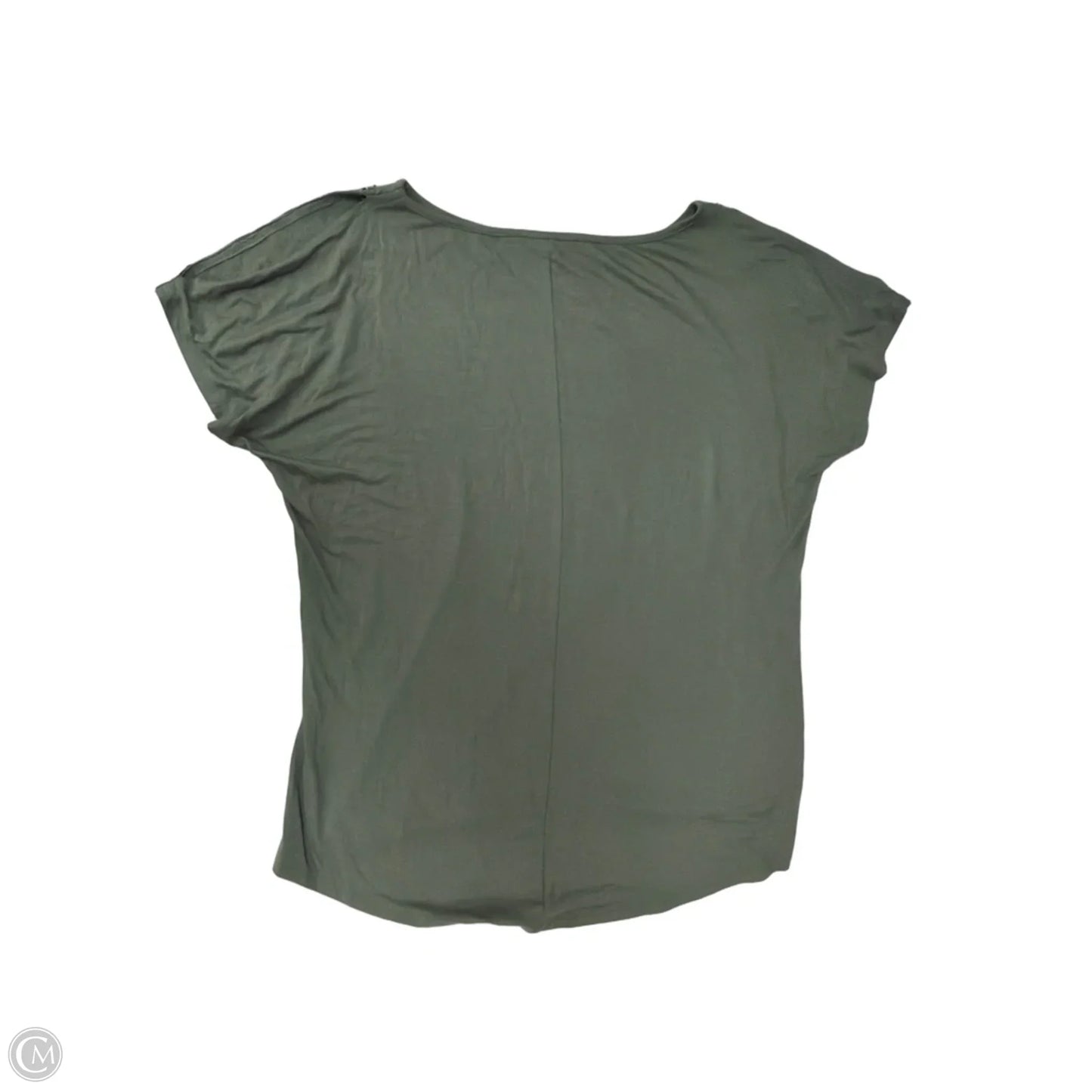 Top Short Sleeve By Cable And Gauge In Green, Size: L