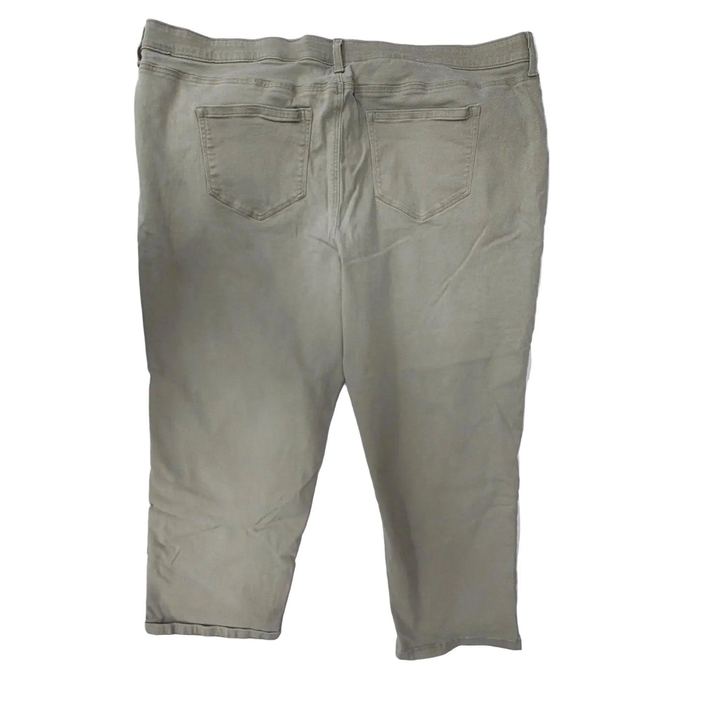 Pants Cropped By Sonoma In Green, Size: 24
