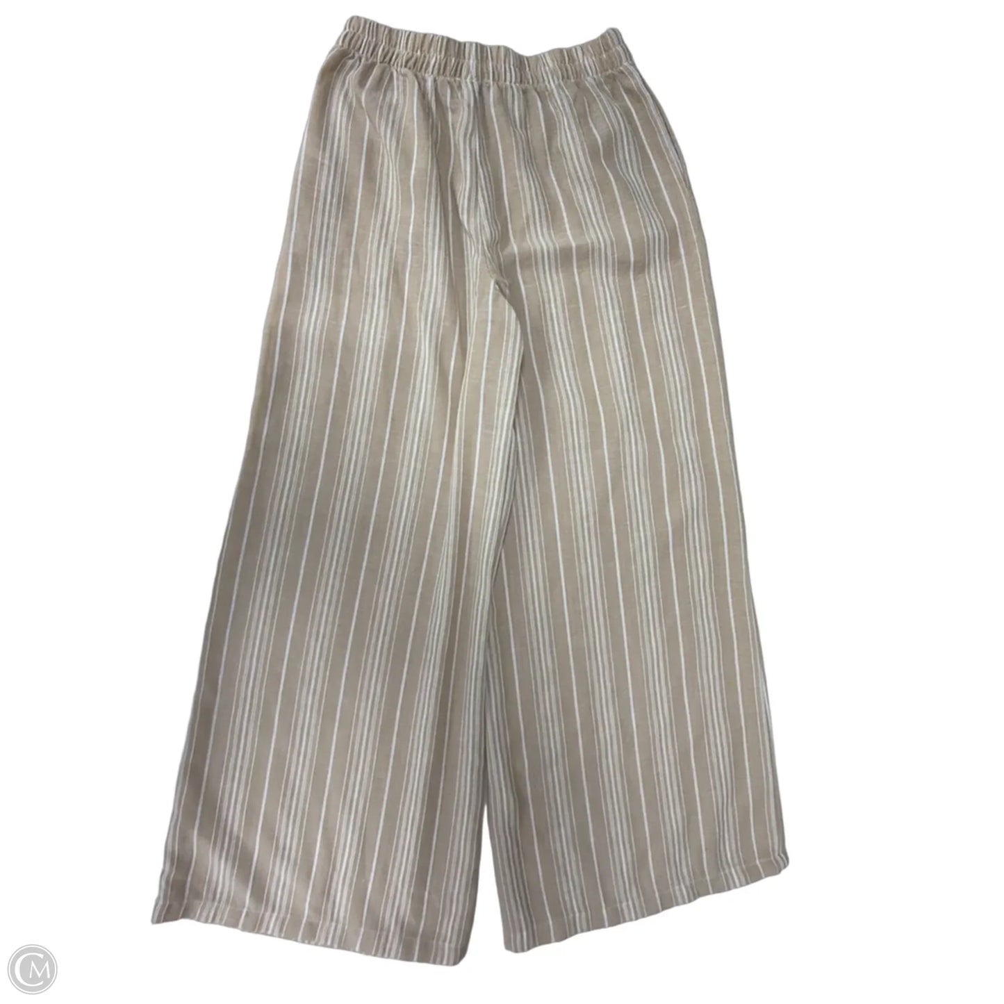 Pants Linen By Sincerely Jules In Striped Pattern, Size: 8