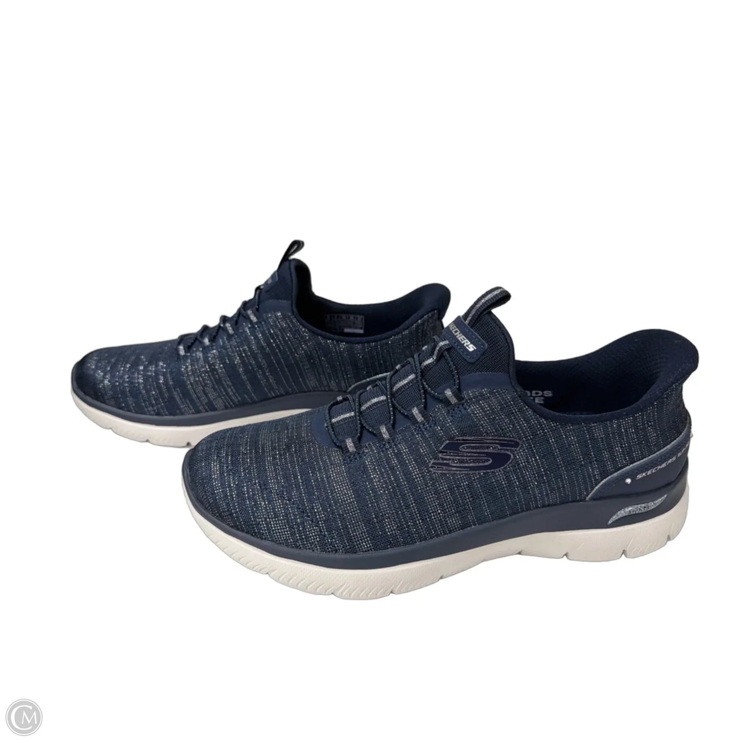 Shoes Athletic By Skechers In Blue, Size: 8