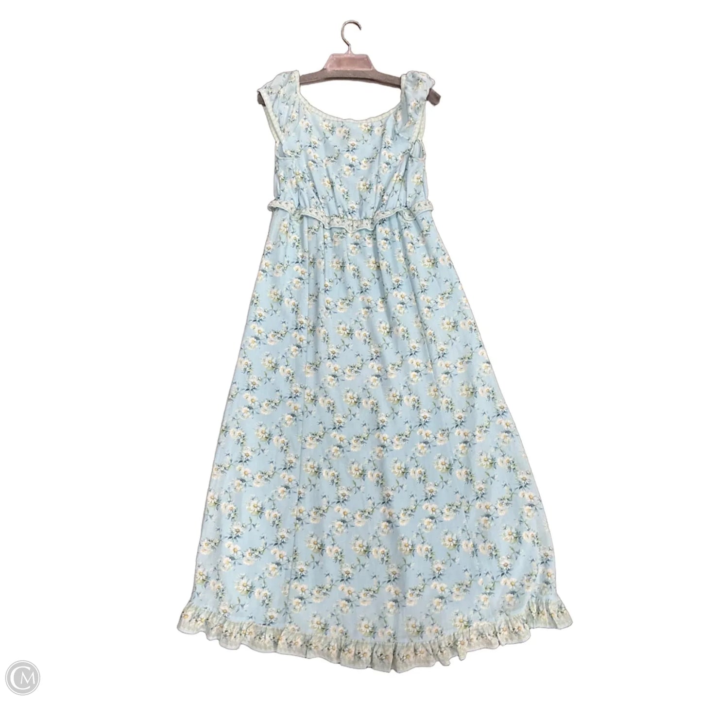 Dress Casual Maxi By Max Studio In Blue, Size: M