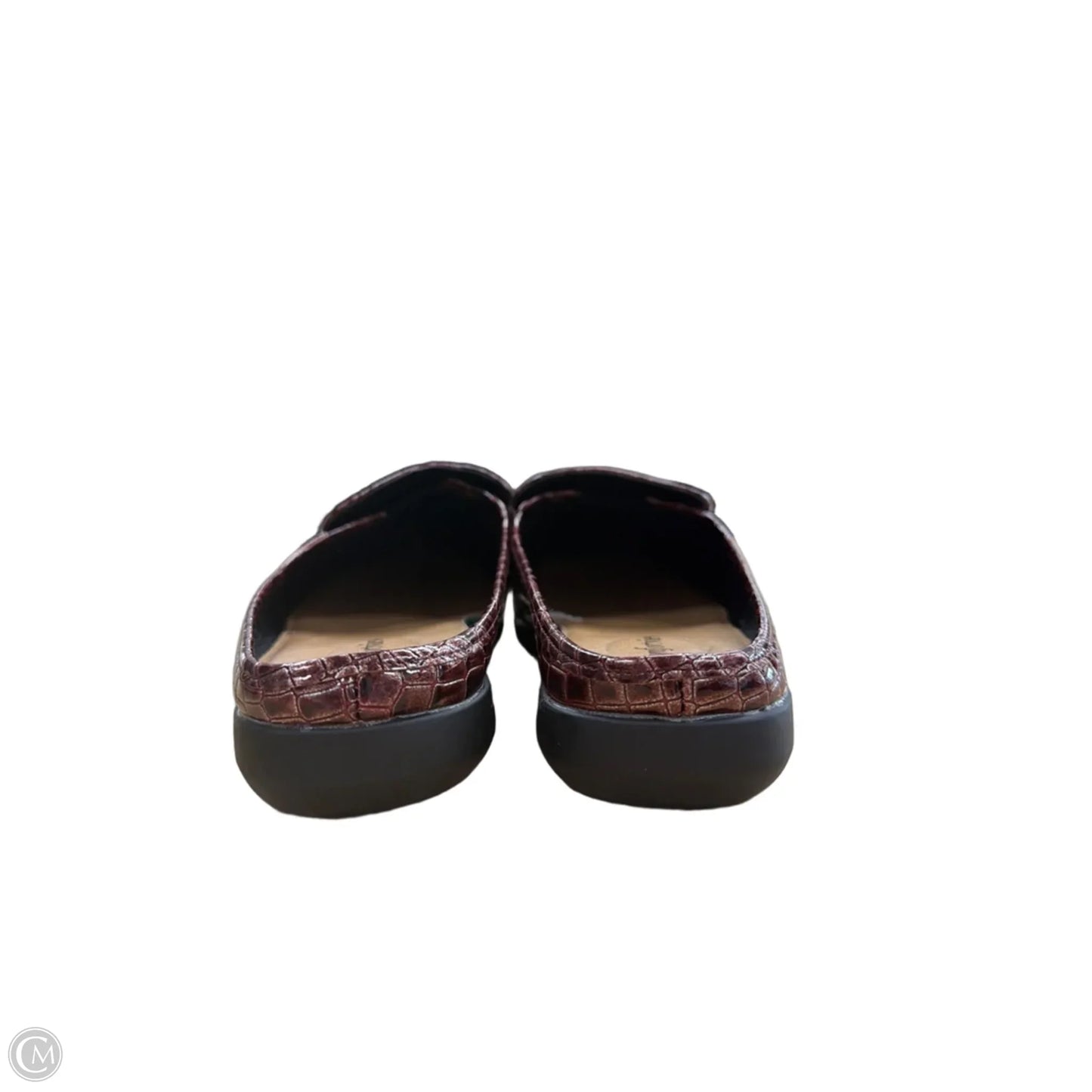 Shoes Flats By Comfortview In Maroon, Size: 8.5