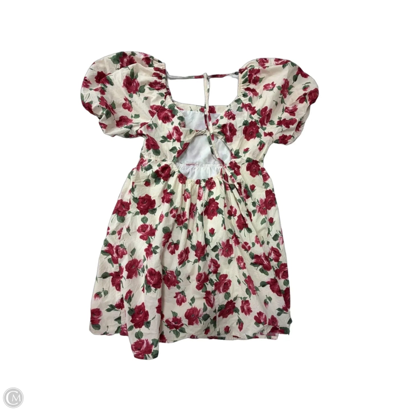 Dress Casual Short By Clothes Mentor In Floral Print, Size: L