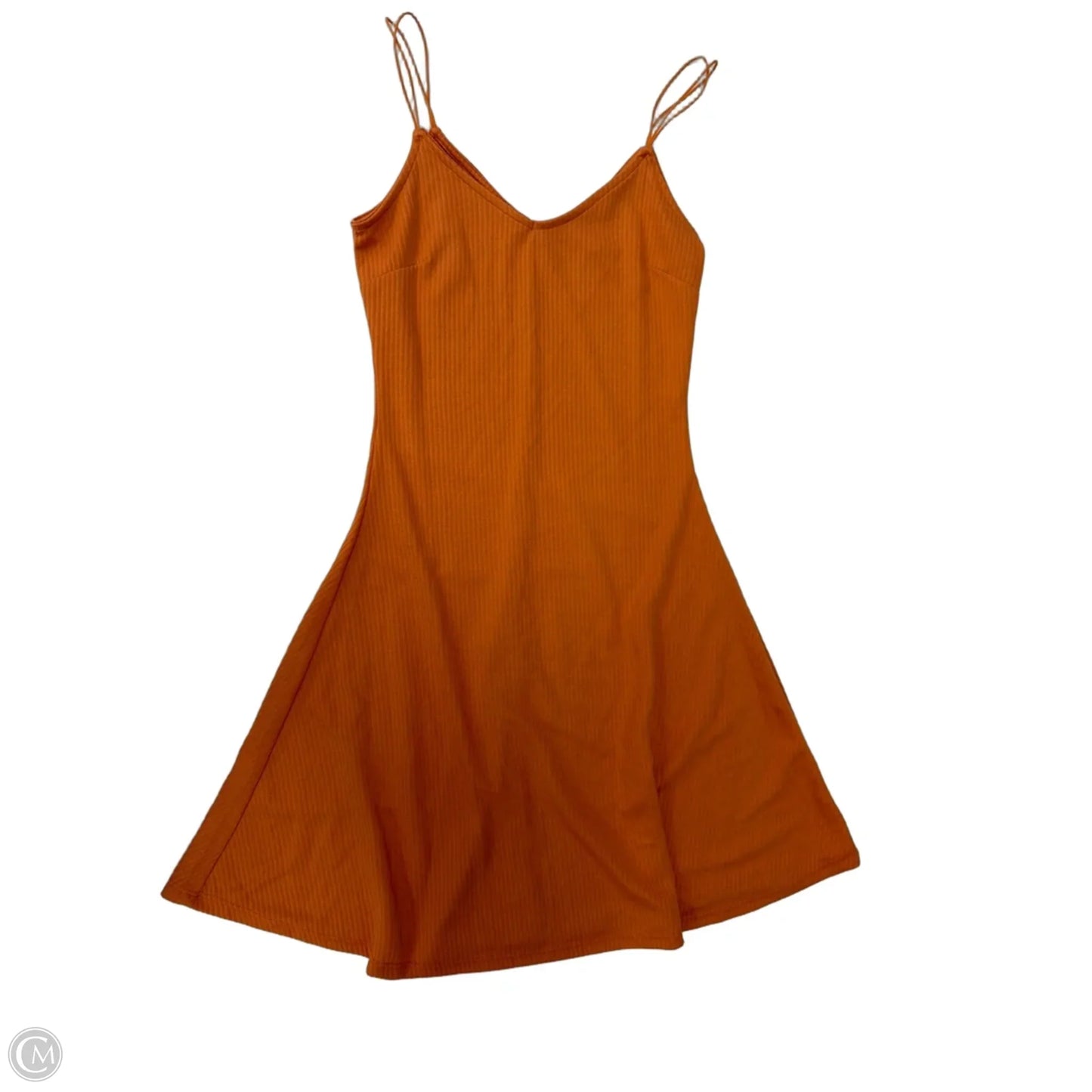 Dress Casual Short By Heart & Hips In Orange, Size: S