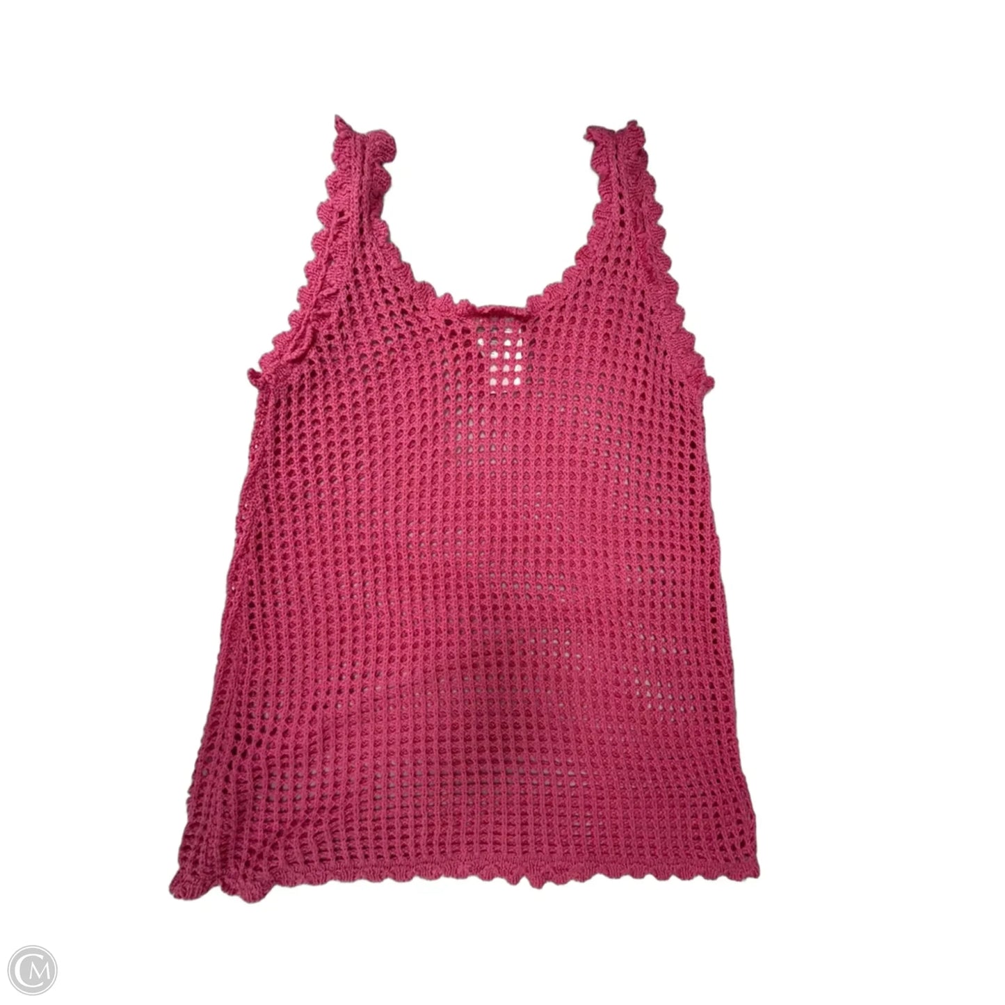 Top Sleeveless By Wild Fable In Pink, Size: L