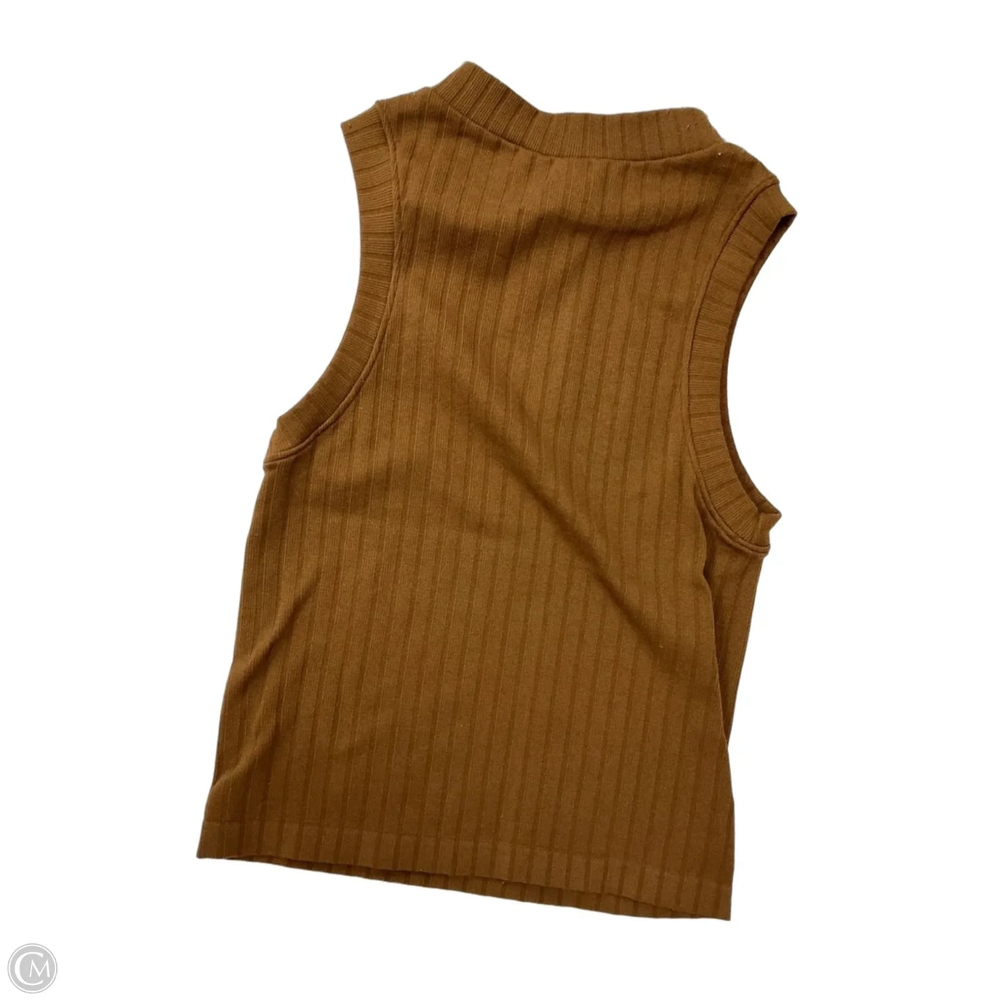 Top Sleeveless By Cotton Candy In Brown, Size: M