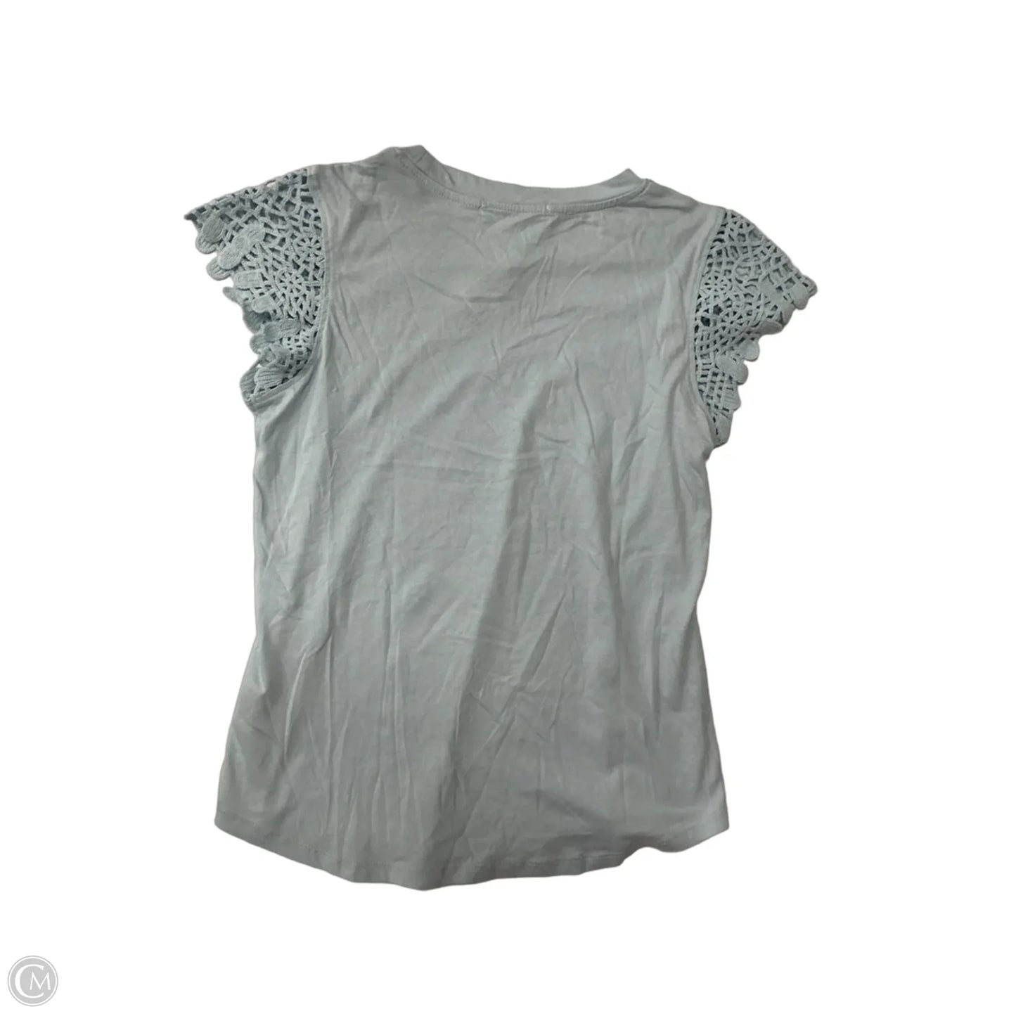 Top Short Sleeve By C And C In Blue, Size: Xs