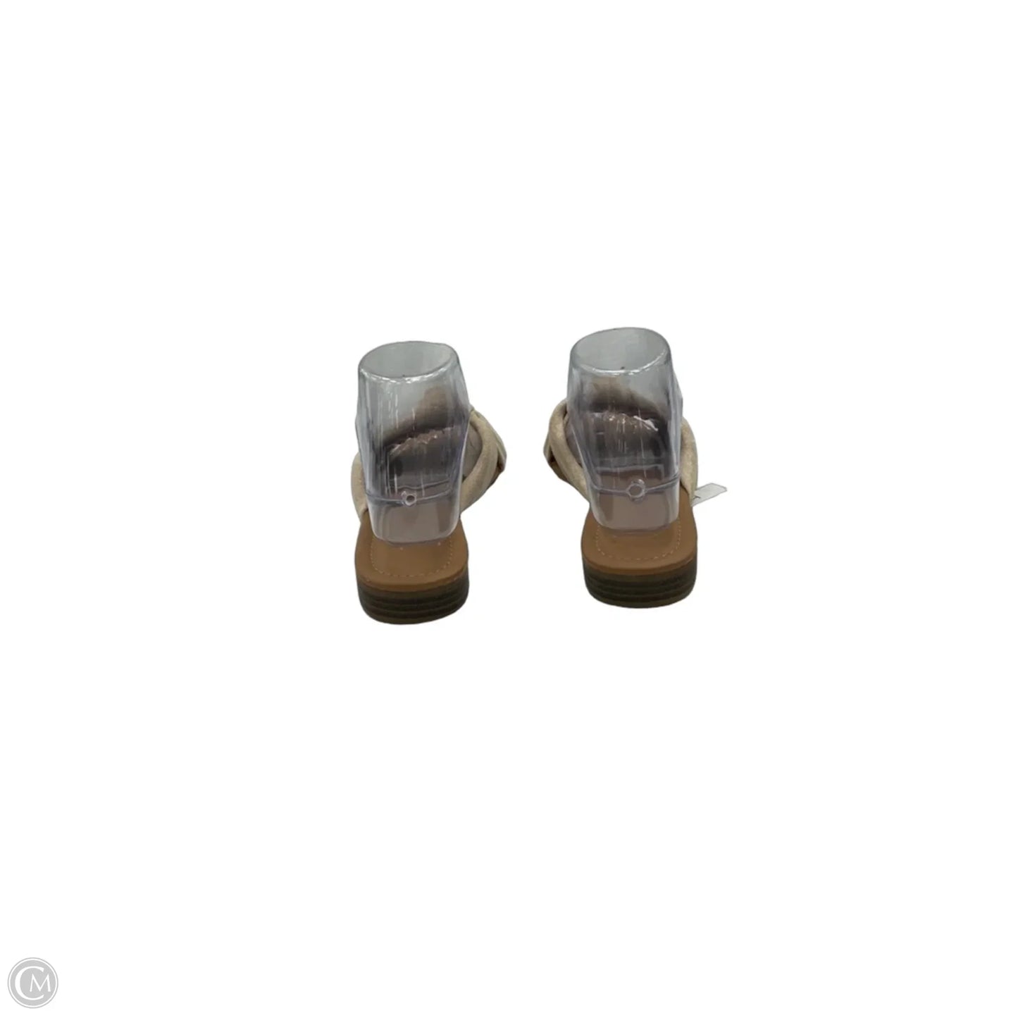 Sandals Flats By Loft In Tan, Size: 8