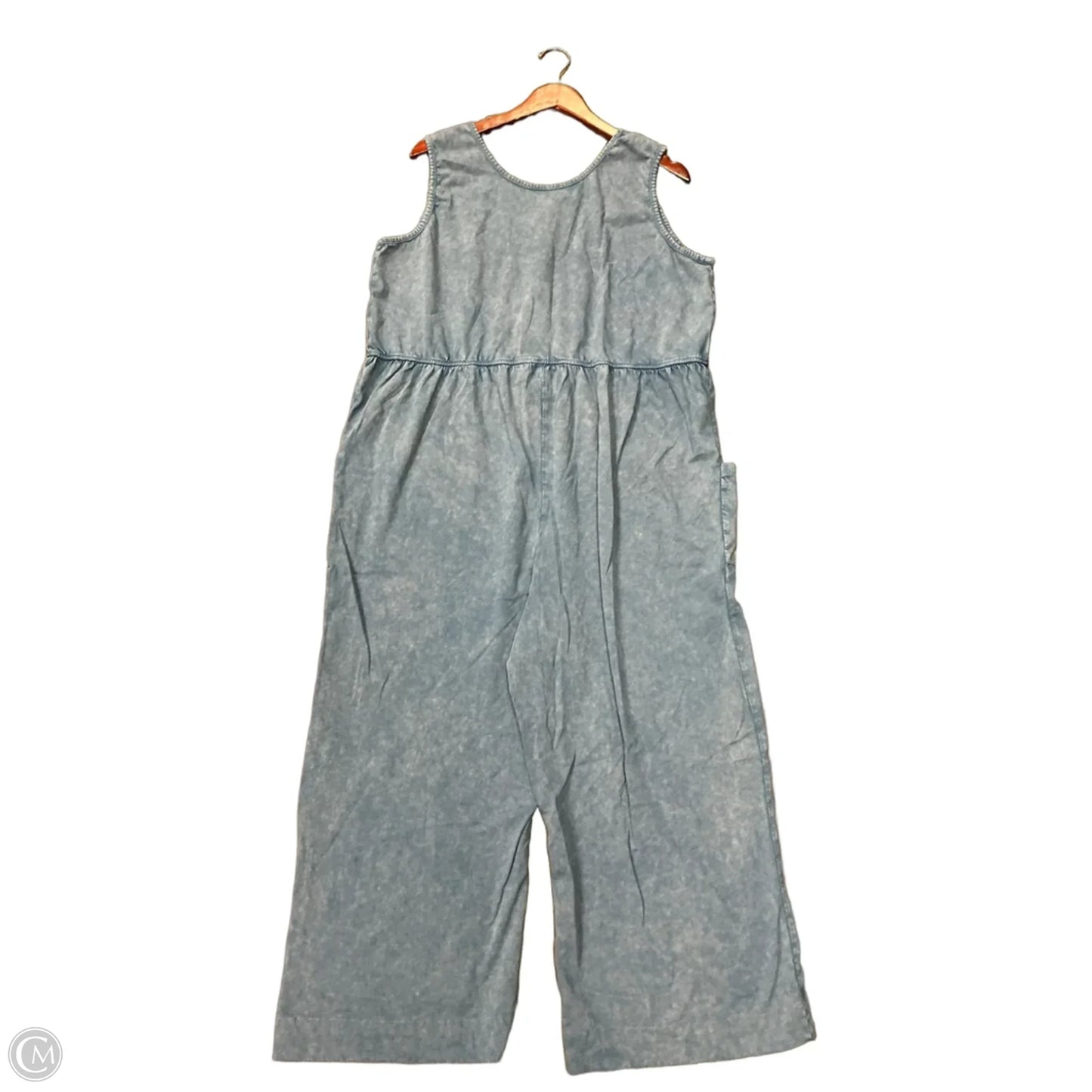 Jumpsuit By Coldwater Creek In Blue, Size: L