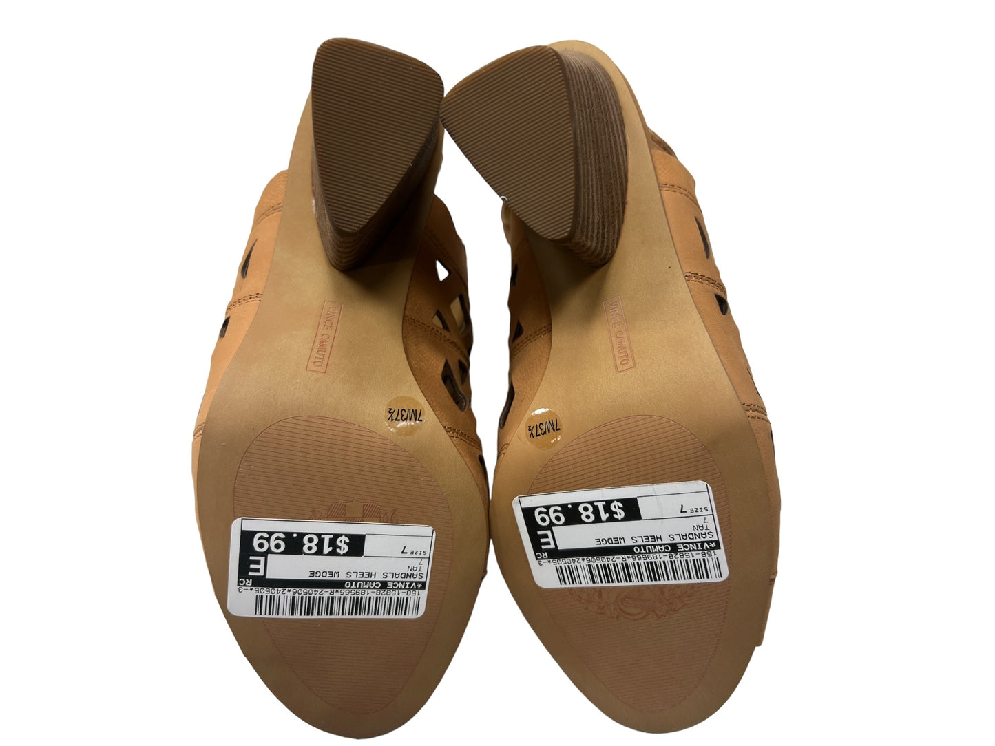 Sandals Heels Wedge By Vince Camuto Size: 7