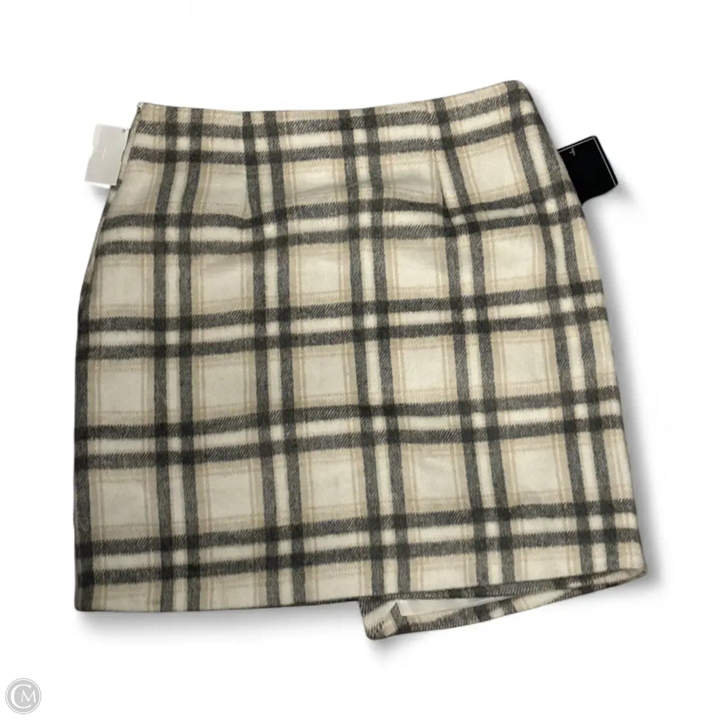 Skirt Midi By Bagatelle In Grey & White, Size: S