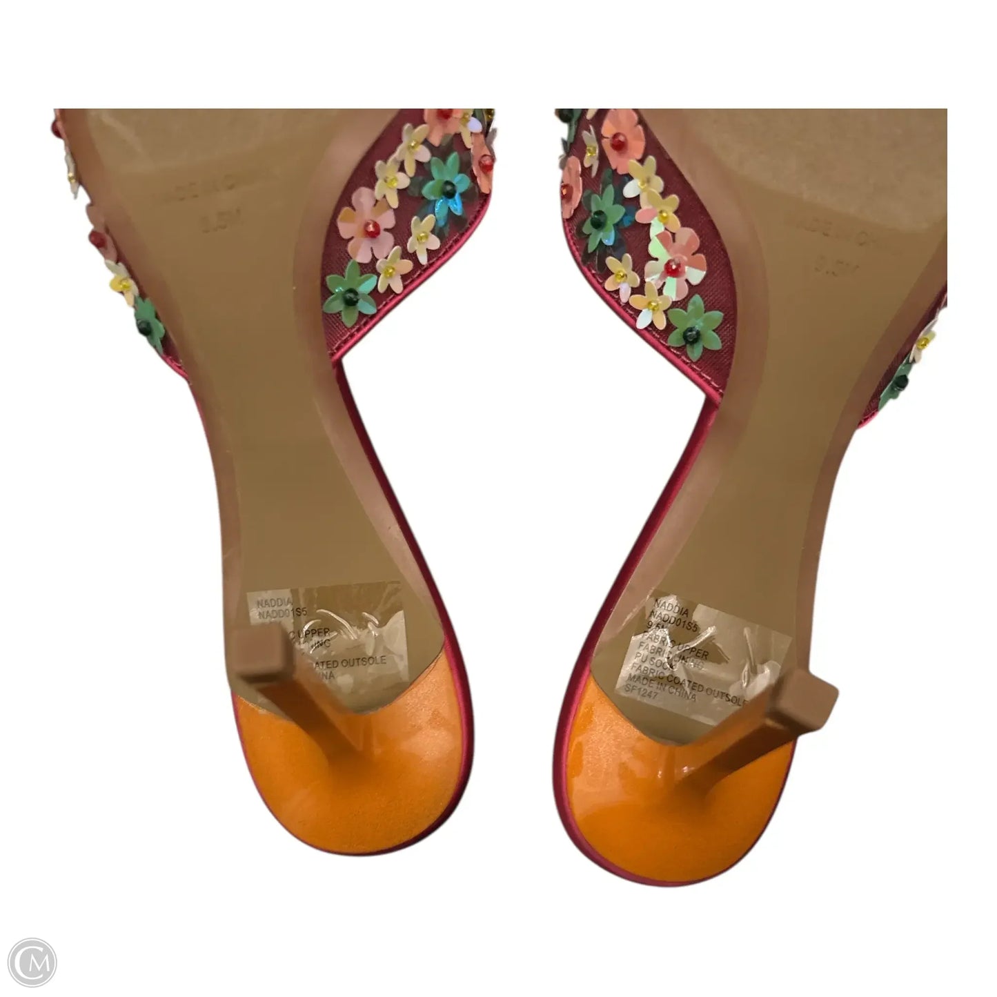 Shoes Heels Stiletto By Betsey Johnson In Floral Print, Size: 9.5