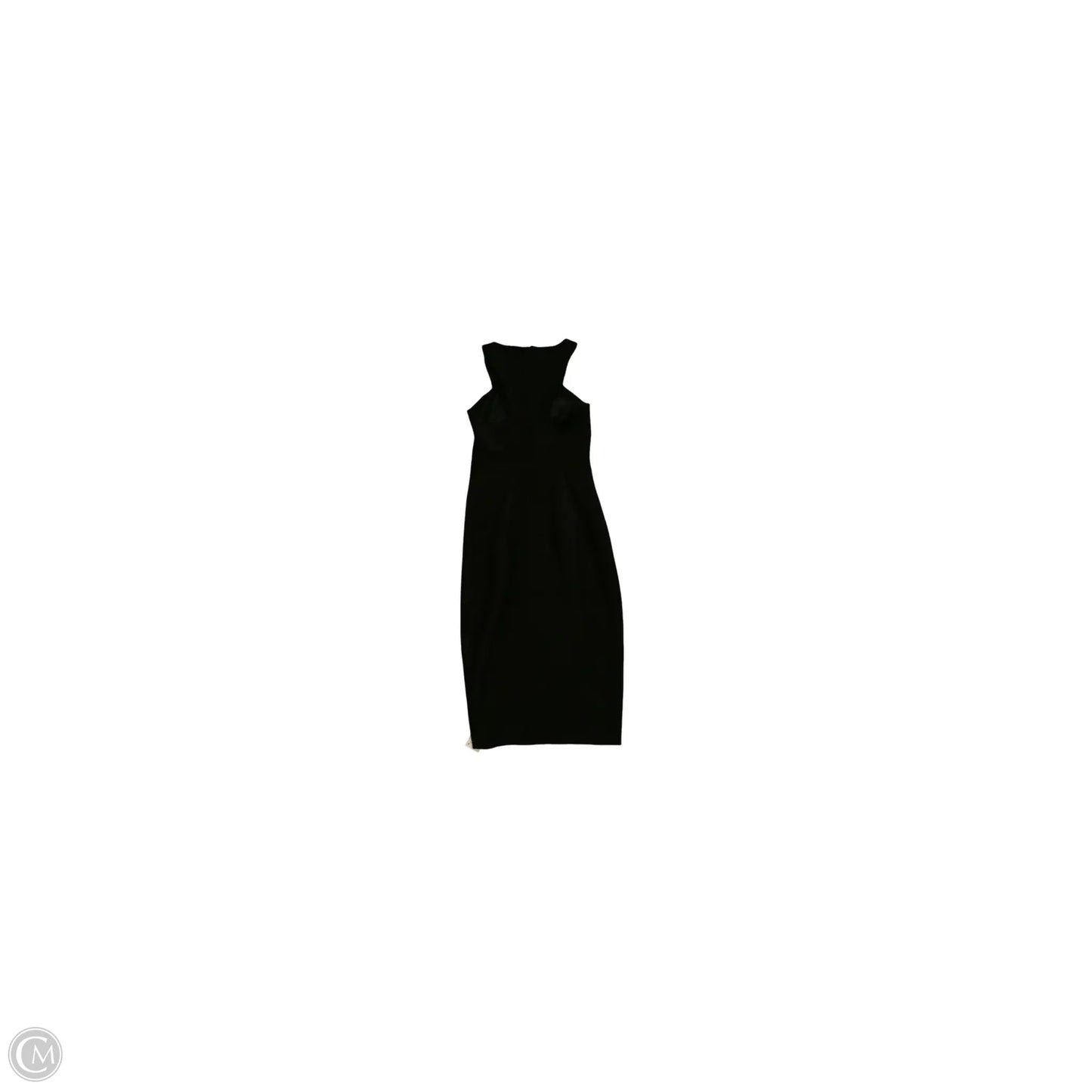 Dress Casual Midi By Zara In Black, Size: Xs