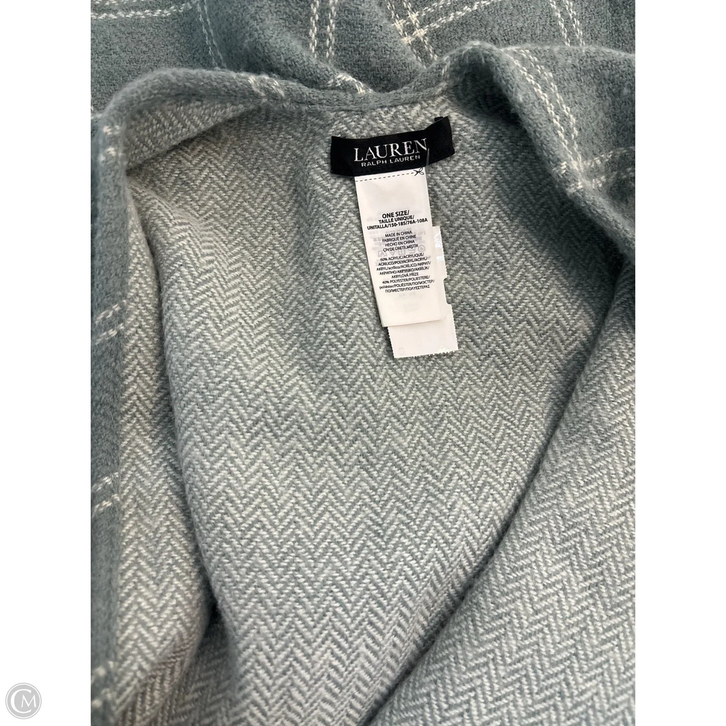 Shawl By Lauren By Ralph Lauren In Green, Size: Osfm