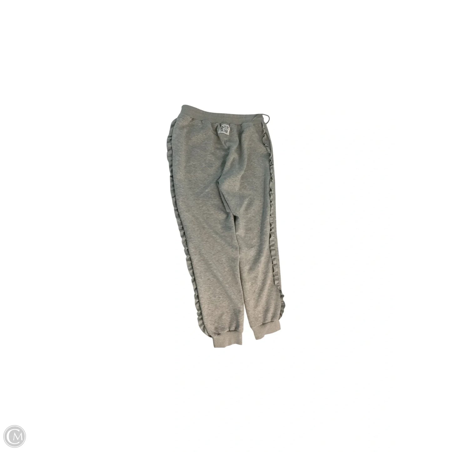 Pants Joggers By Clothes Mentor In Grey, Size: L