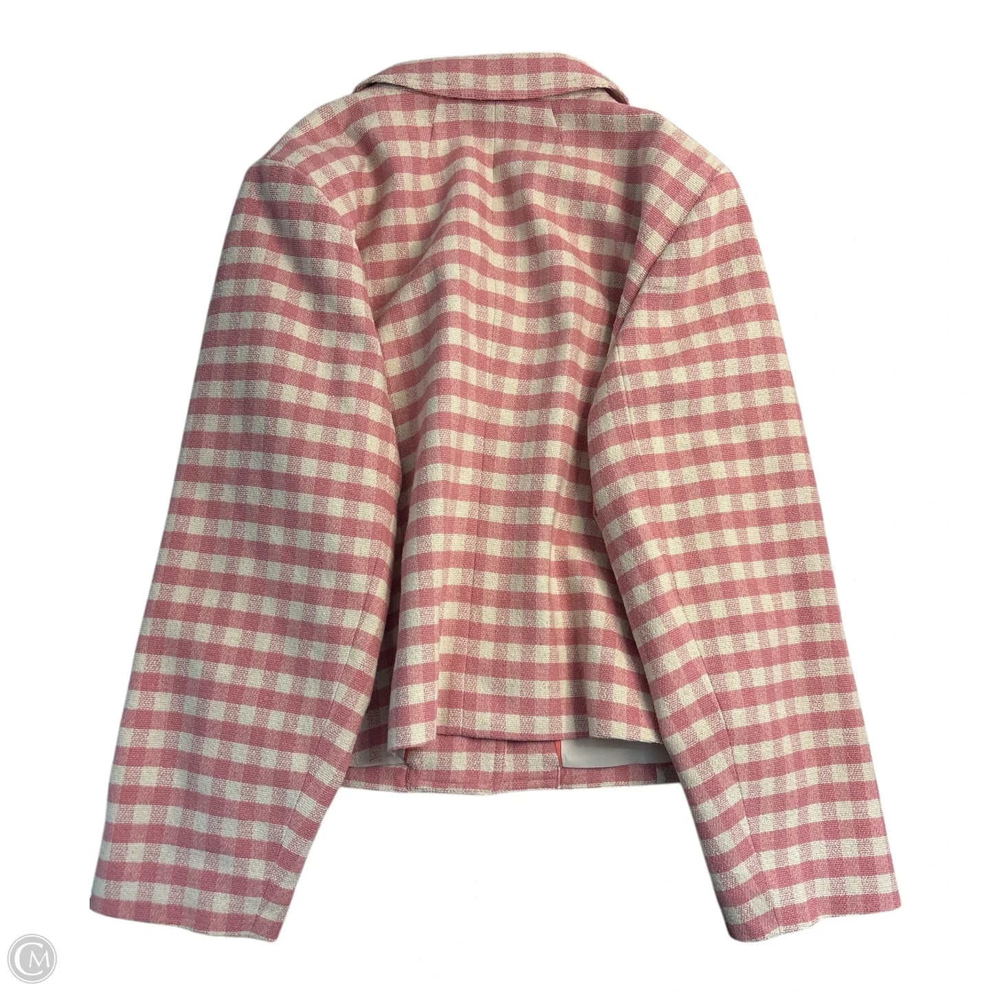 Blazer By J. Crew In Pink & White, Size: 24