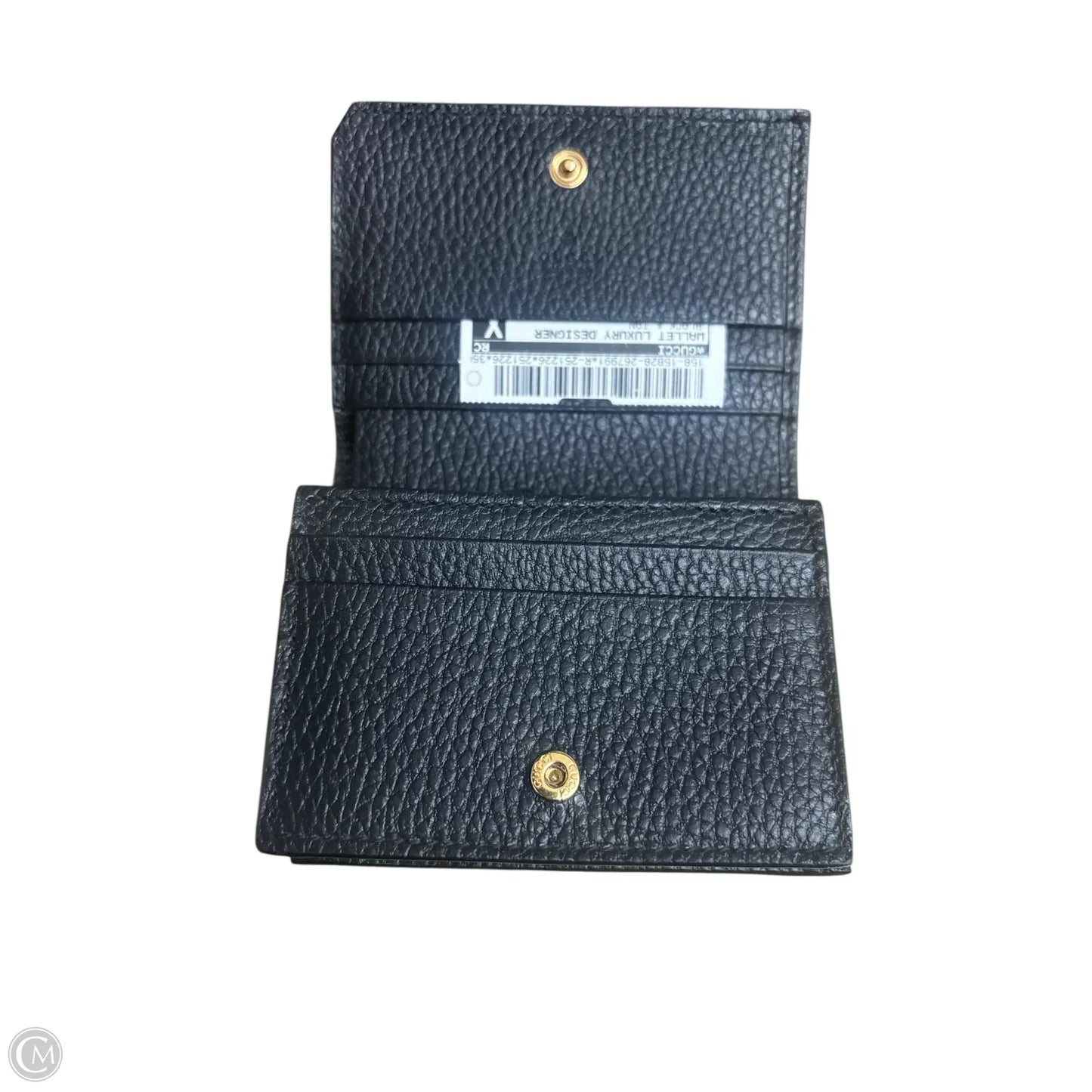 Wallet Luxury Designer By Gucci, Size: Small