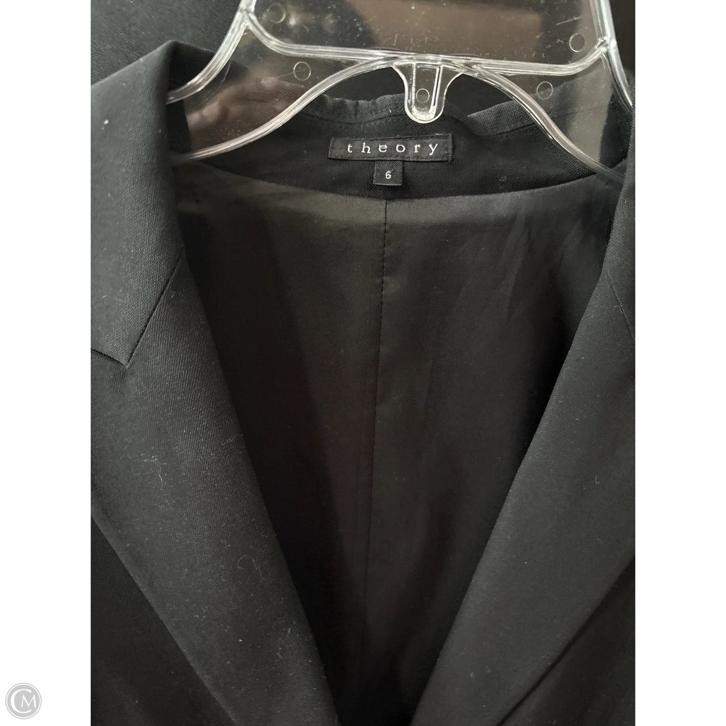 Blazer By Theory In Black, Size: 6