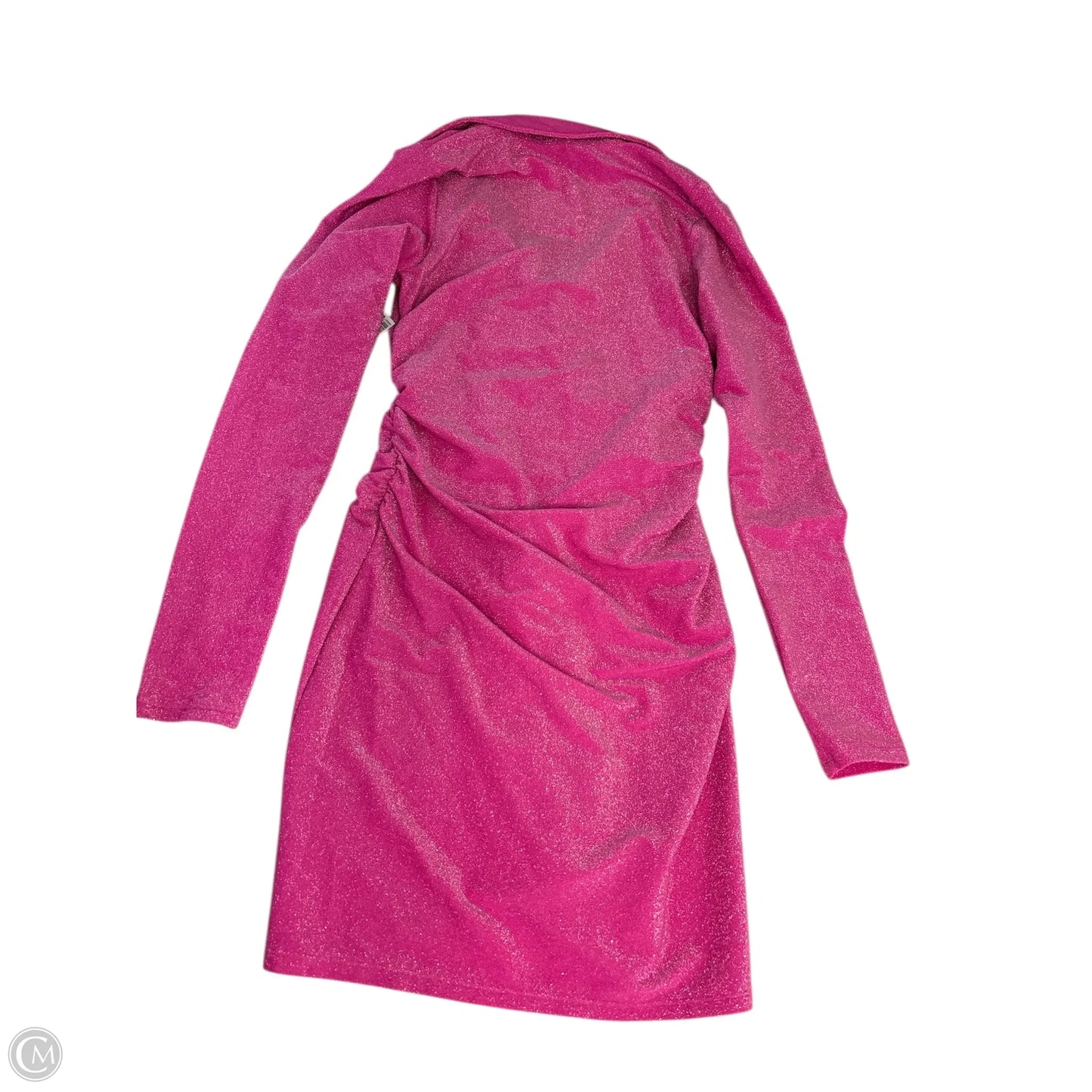 Dress Casual Midi By Good American In Pink, Size: S