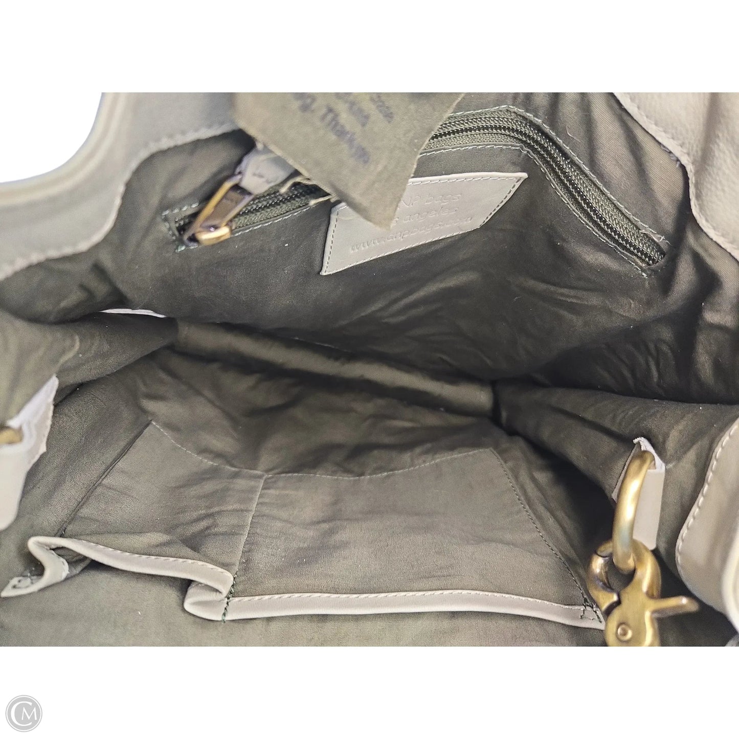 Handbag Leather By Clothes Mentor, Size: Large